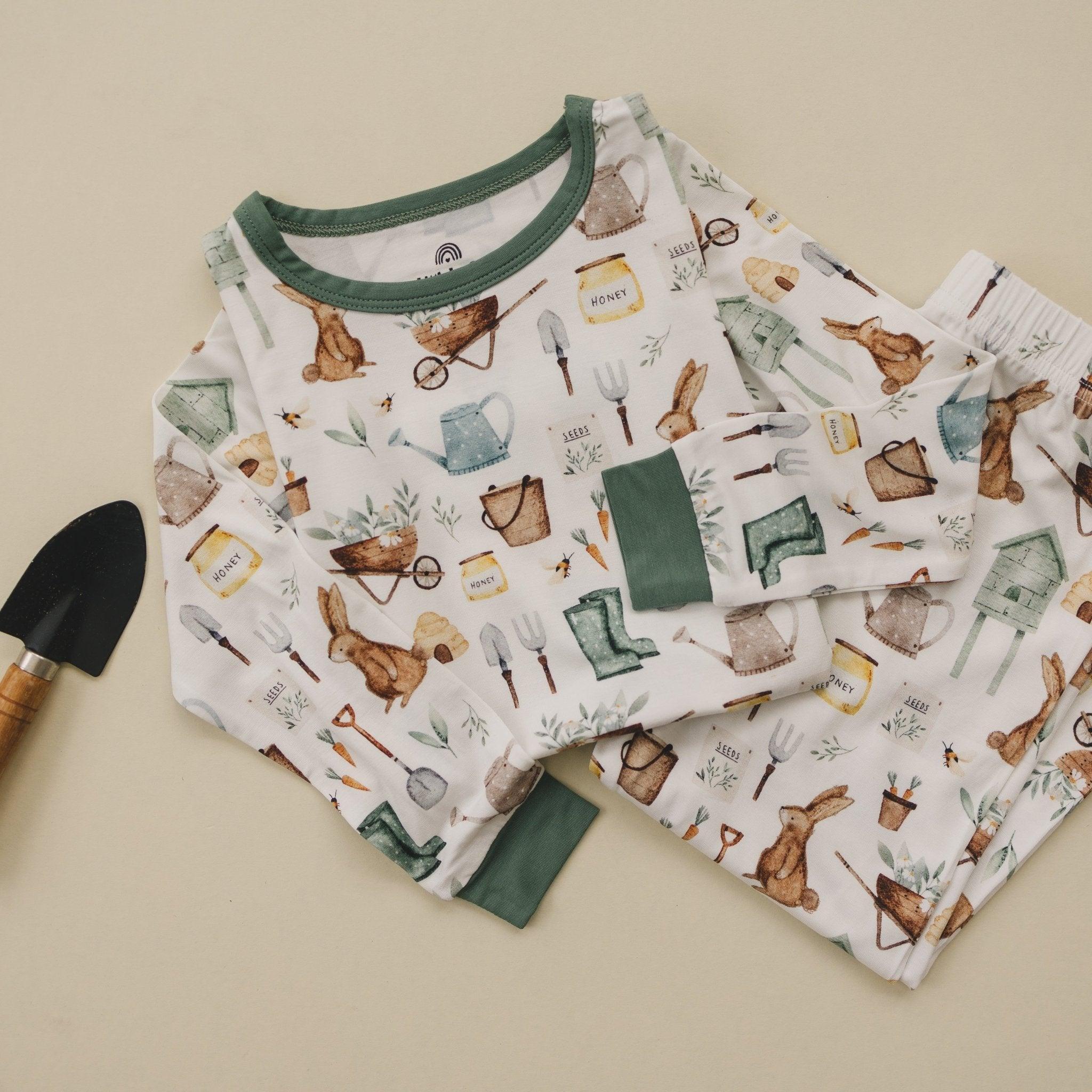 Cottontail Garden 2pc Bamboo Pajamas - Image 4