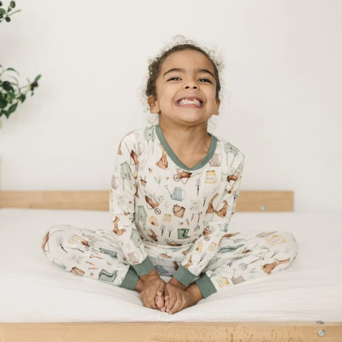 Cottontail Garden 2pc Bamboo Pajamas - Image 6