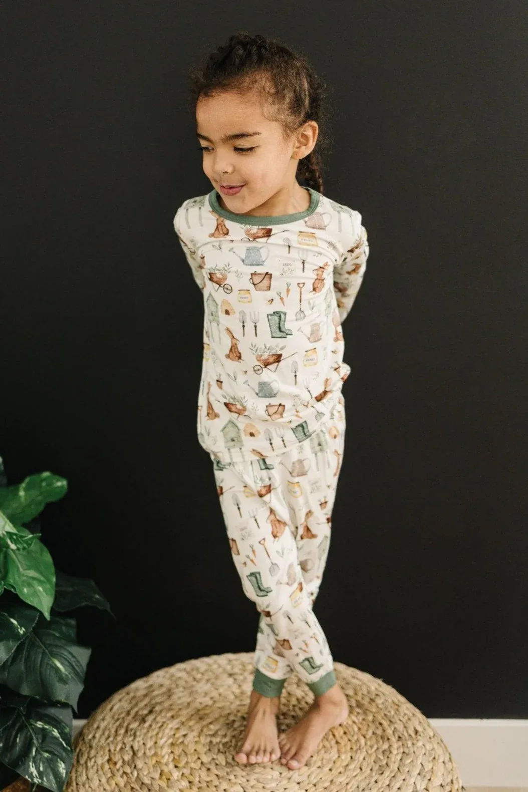 Cottontail Garden 2pc Bamboo Pajamas - Image 8