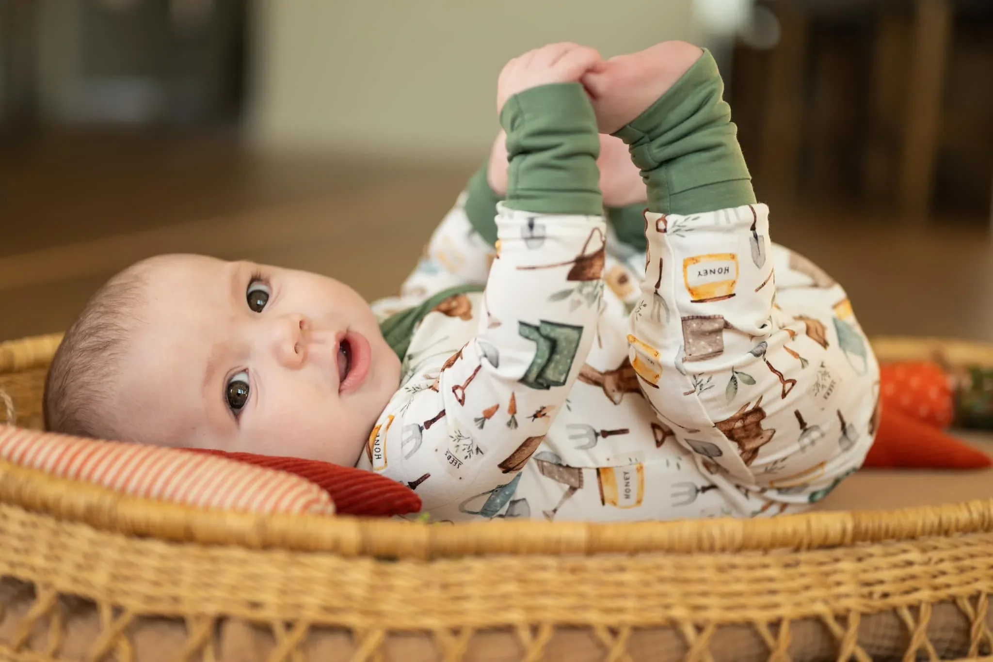 Cottontail Garden Bamboo Zippy Romper - Image 10