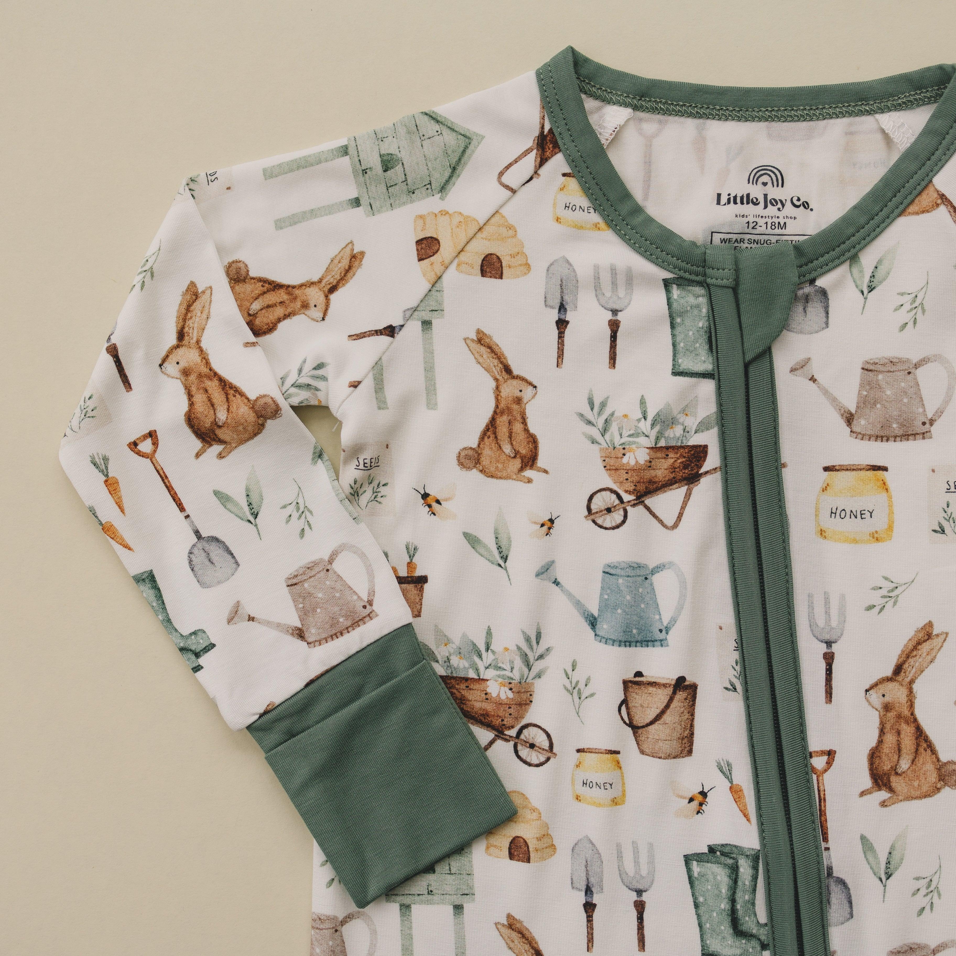 Cottontail Garden Bamboo Zippy Romper - Image 2