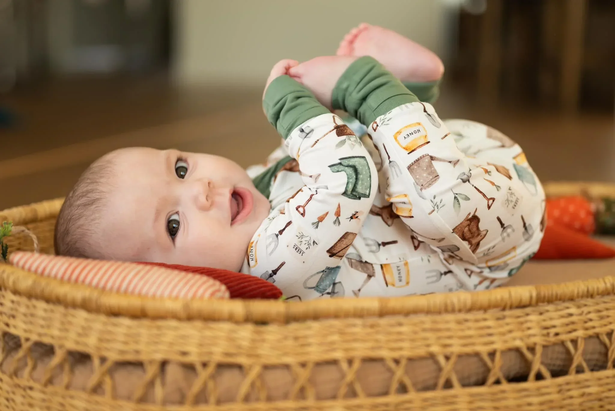 Cottontail Garden Bamboo Zippy Romper - Image 3