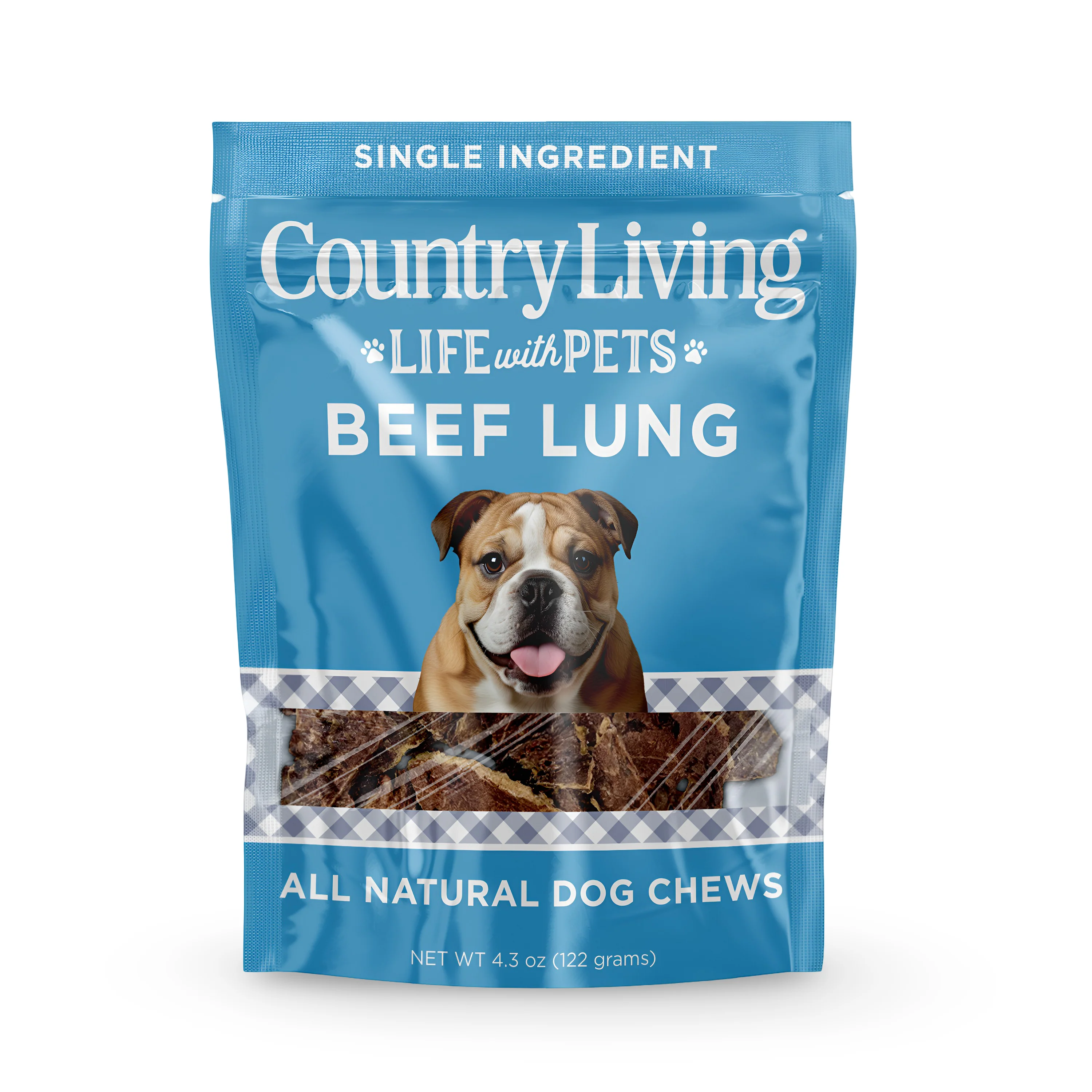 Country Living 4”-6” Beef Lung Slices Dog Treats – 8oz Bag – 100% Natural, Single-Ingredient, High-Protein, Grain-Free Dog Treats – Crunchy & Lightweight - Image 2