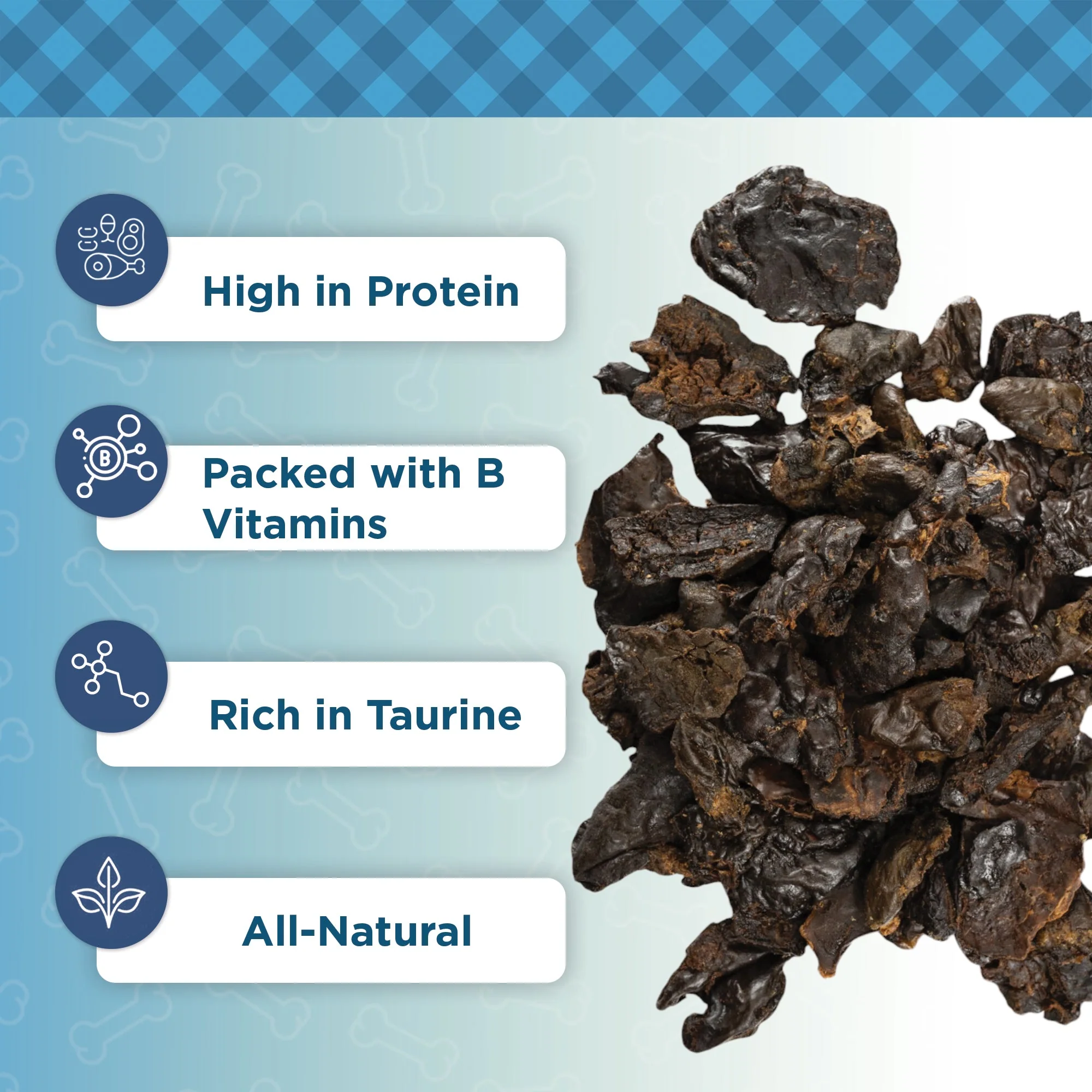 Country Living Dehydrated Chicken Hearts & Livers Dog Treats – 9oz Bag – 100% Natural, High-Protein, Single-Ingredient – Grain-Free, Healthy Training & Reward Treats – No Preservatives or Additives - Image 4