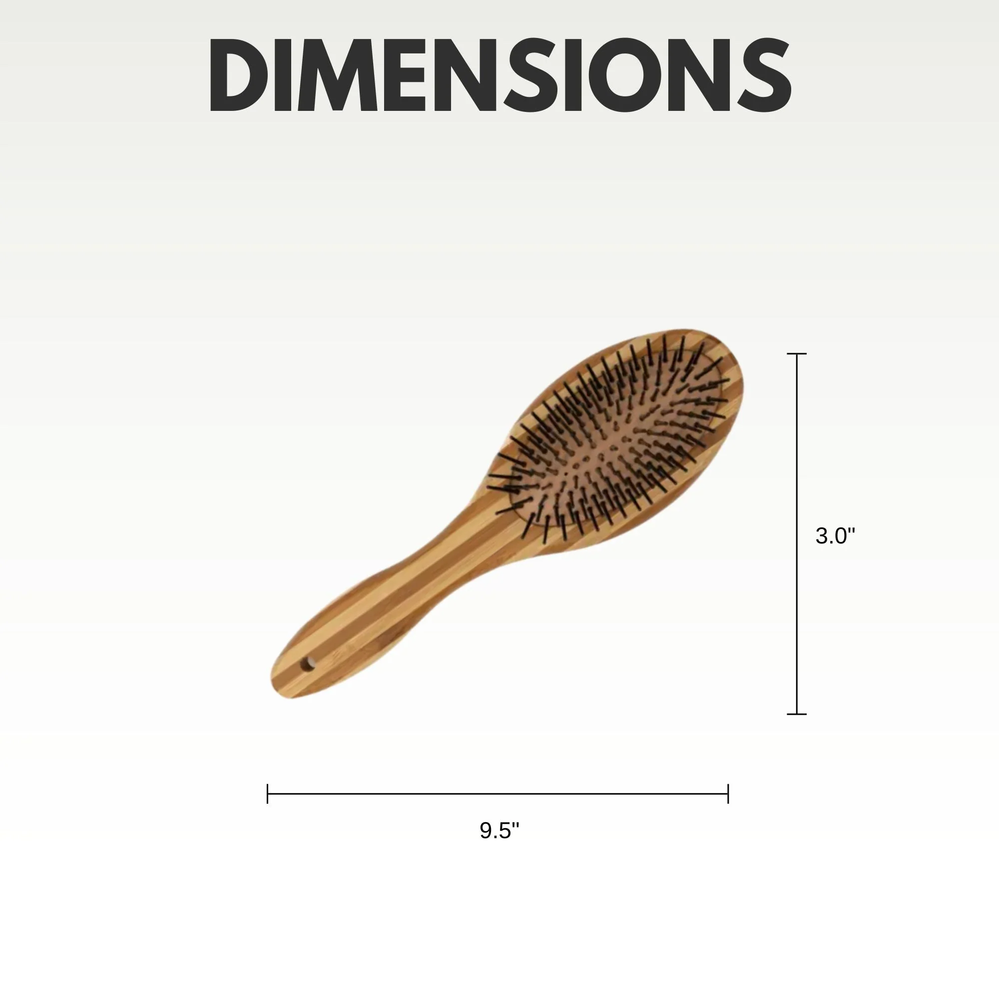 Country Living Dual-Sided Natural Wood Dog Brush - Ergonomic, Durable & Versatile - Image 8