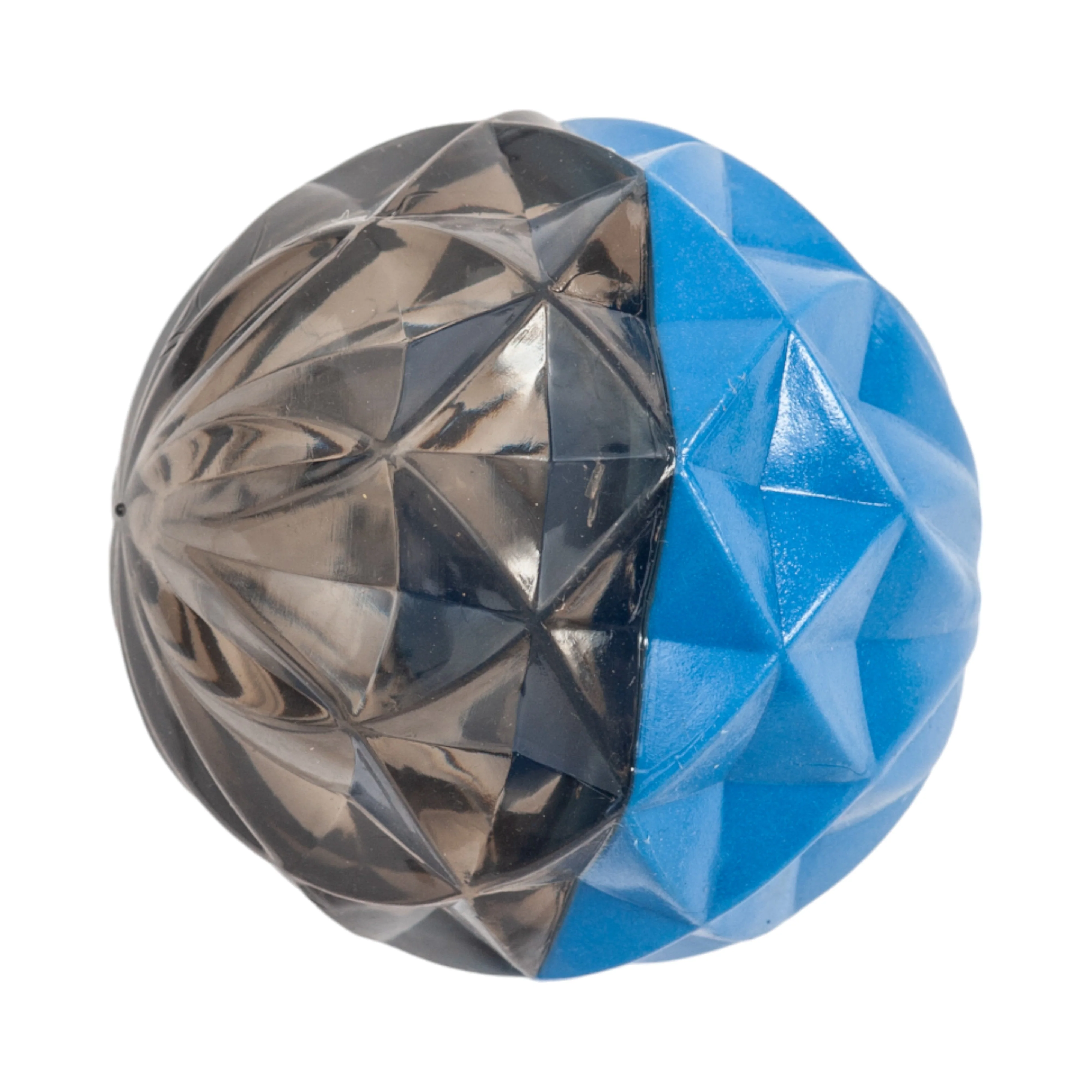 Country Living Geometric Textured Ball Dog Chew Toy, Interactive Rubber Toy for Mental Stimulation – Large - Image 3