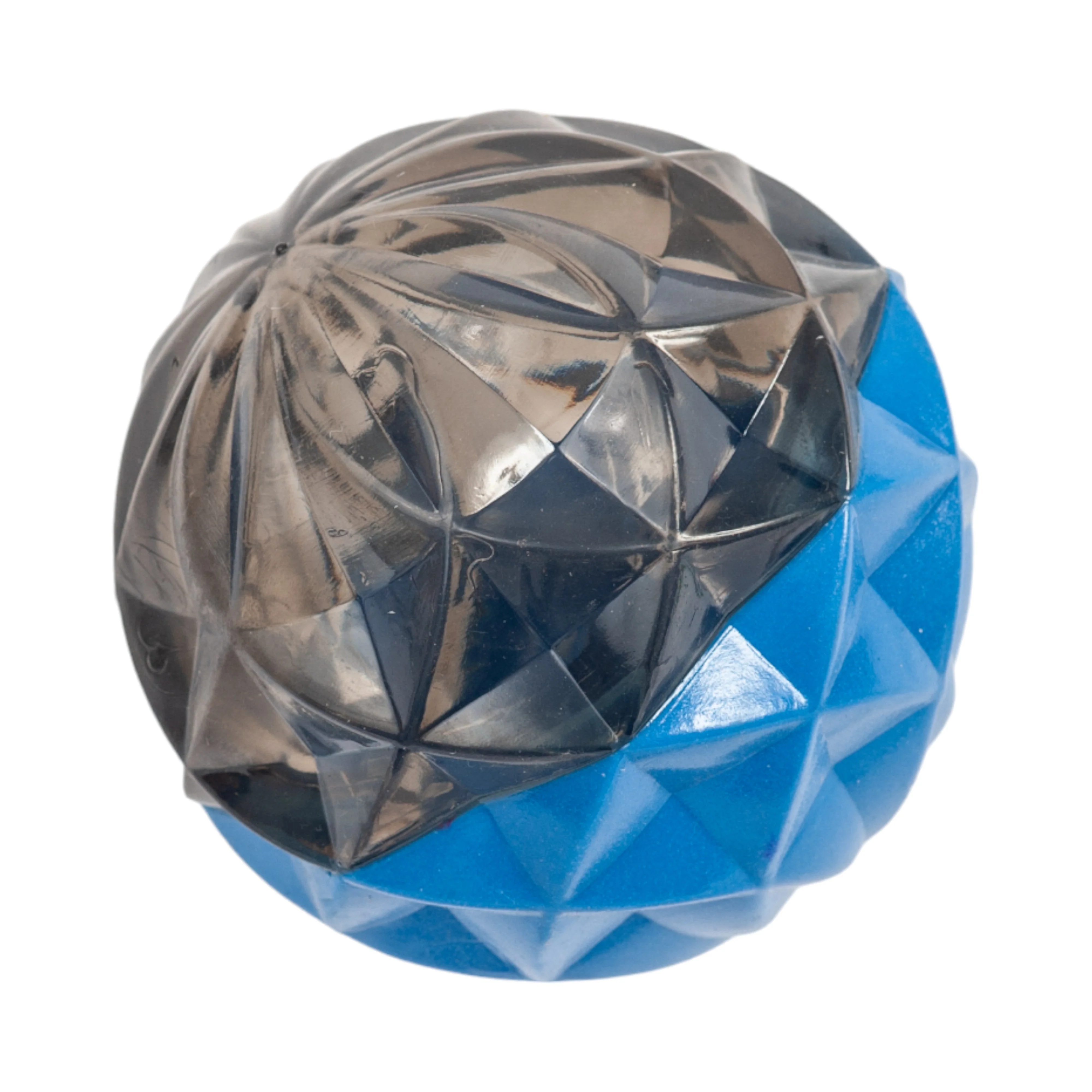 Country Living Geometric Textured Ball Dog Chew Toy, Interactive Rubber Toy for Mental Stimulation – Large - Image 5