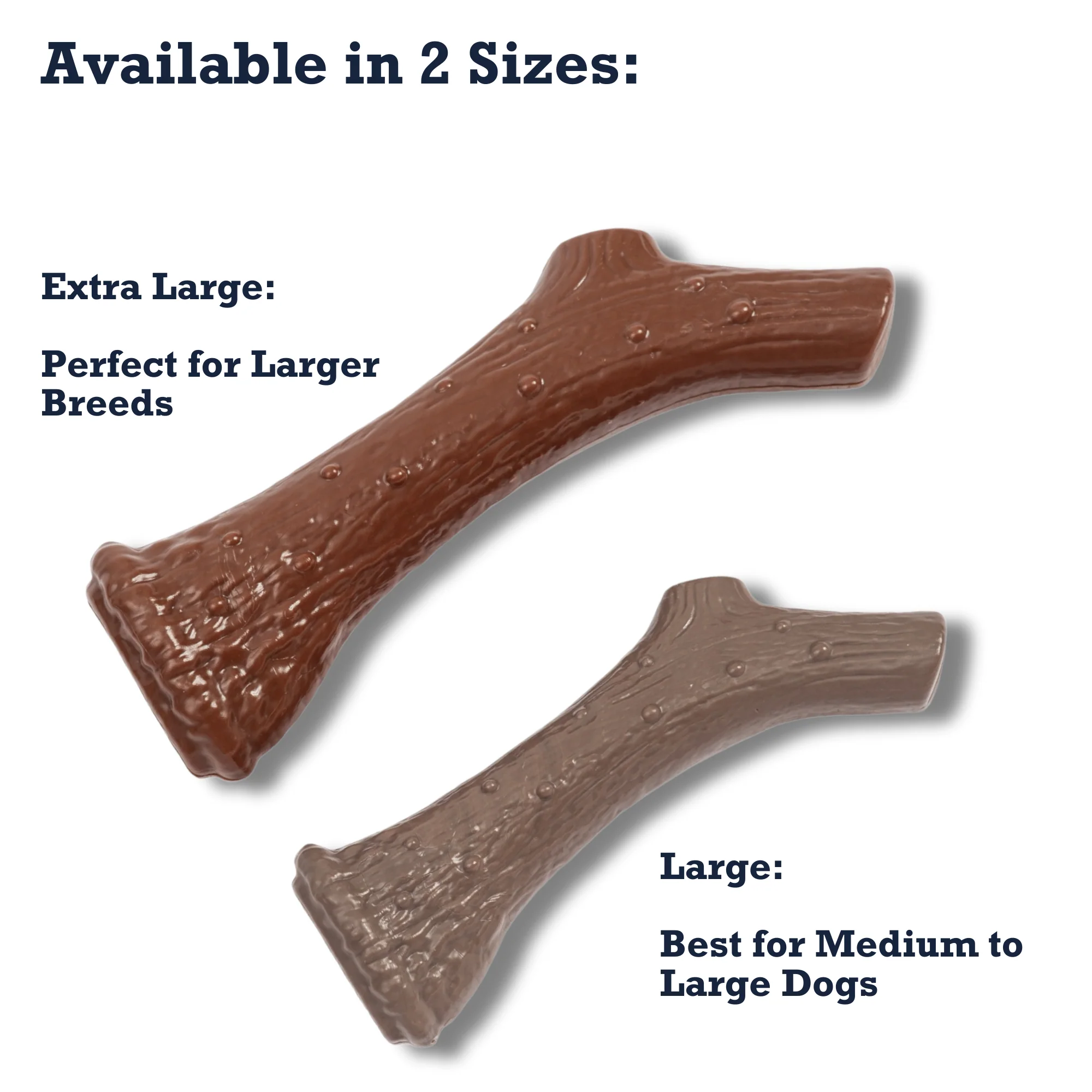 Country Living Nylon Antler Dog Chew Toy – with Natural Chicken Flavor - Image 10