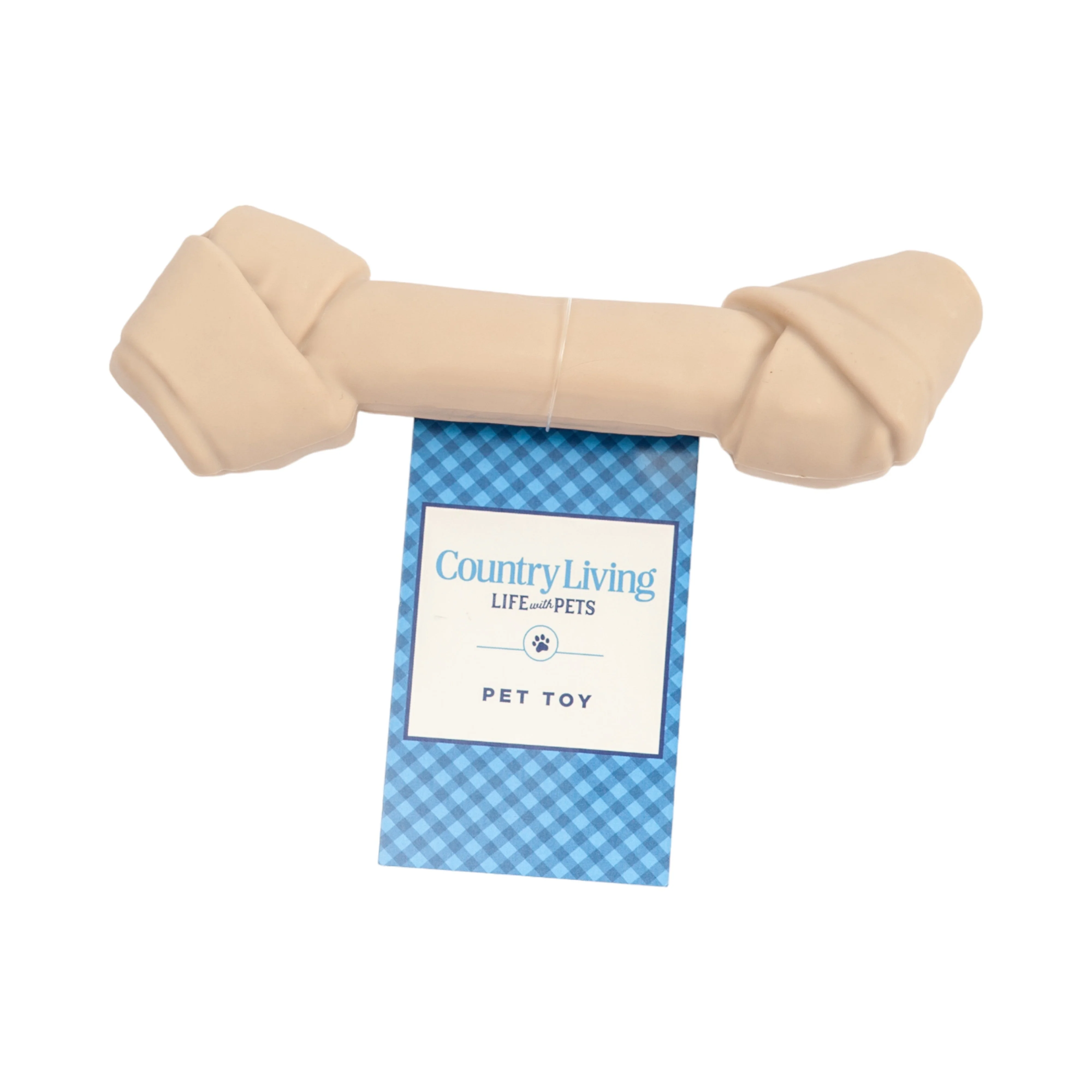Country Living Nylon Bone Dog Chew Toy – Durable Rawhide-Shaped - Image 2