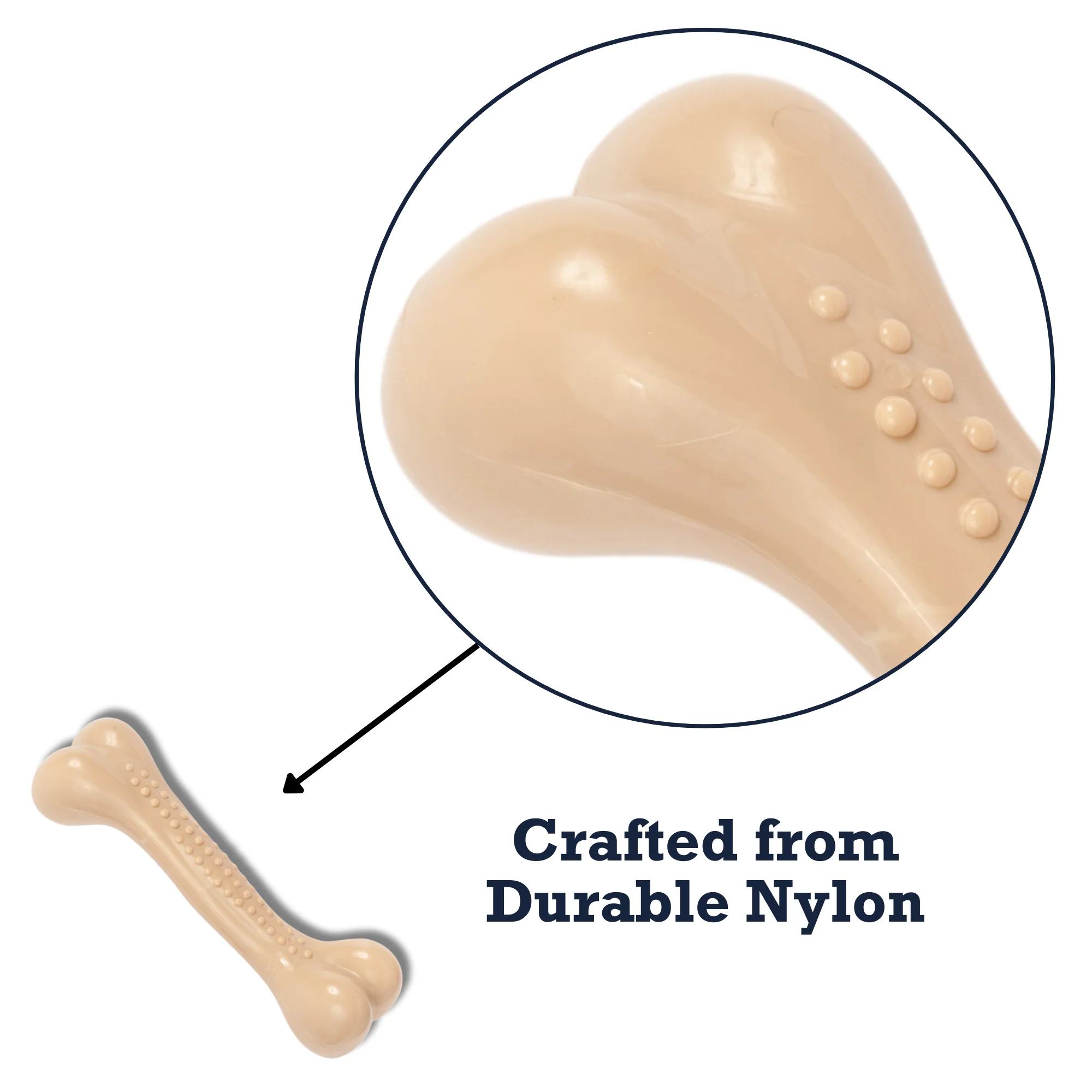 Country Living Nylon Chew Bone Toy for Dogs (Chicken-Flavored), Ideal for Heavy Chewers - Image 9