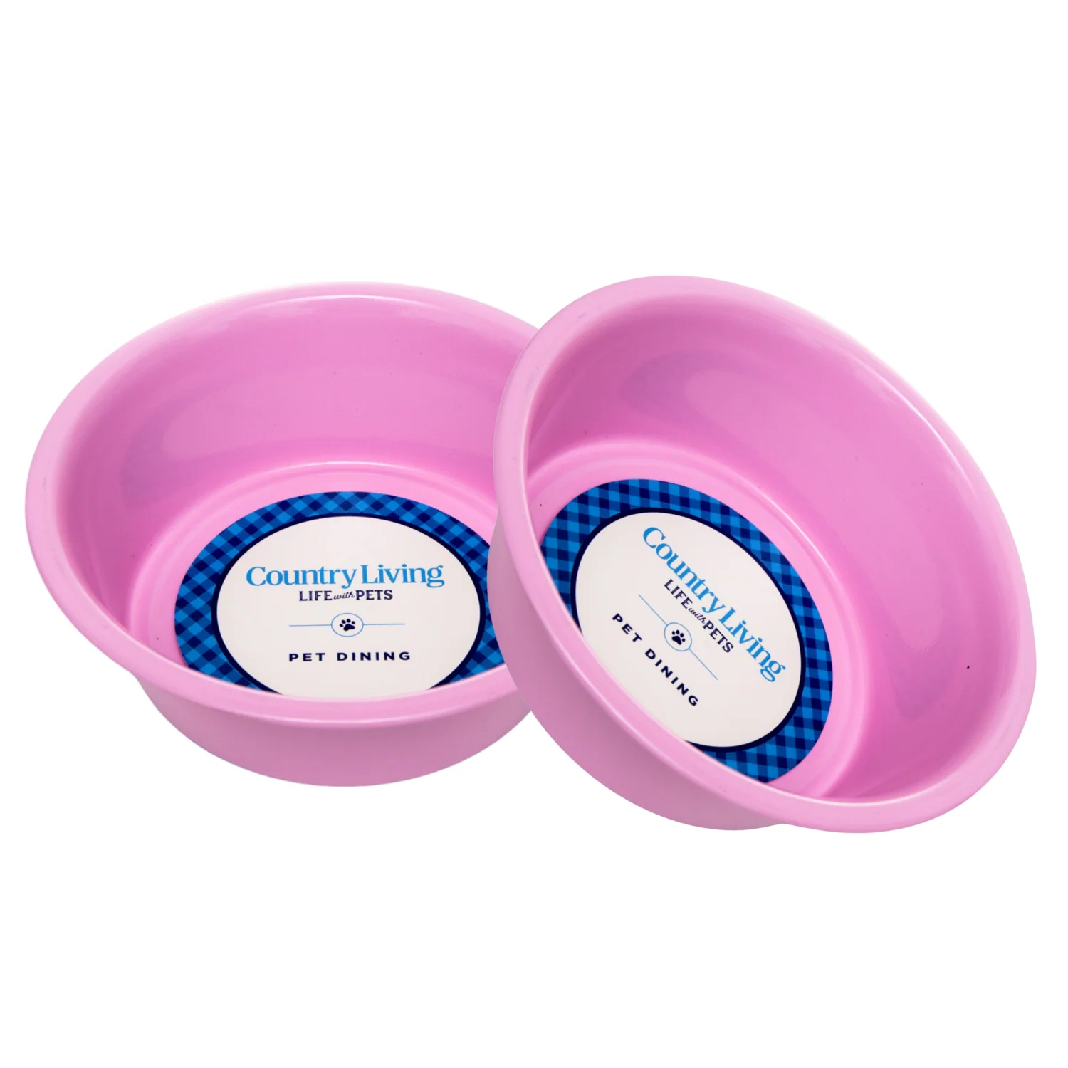 Country Living Set of 2 Coated Stainless Steel Heavy Dog Bowls - Ideal for Medium to Large Breeds - Image 3