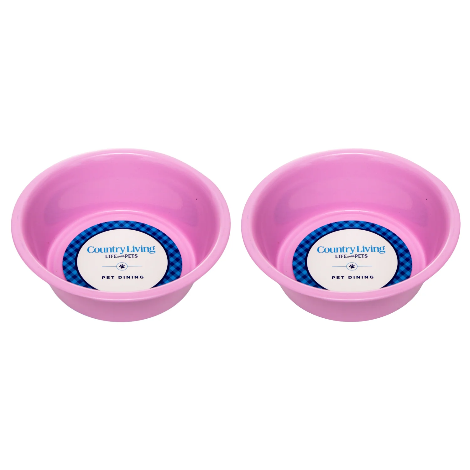 Country Living Set of 2 Coated Stainless Steel Heavy Dog Bowls - Ideal for Medium to Large Breeds - Image 4
