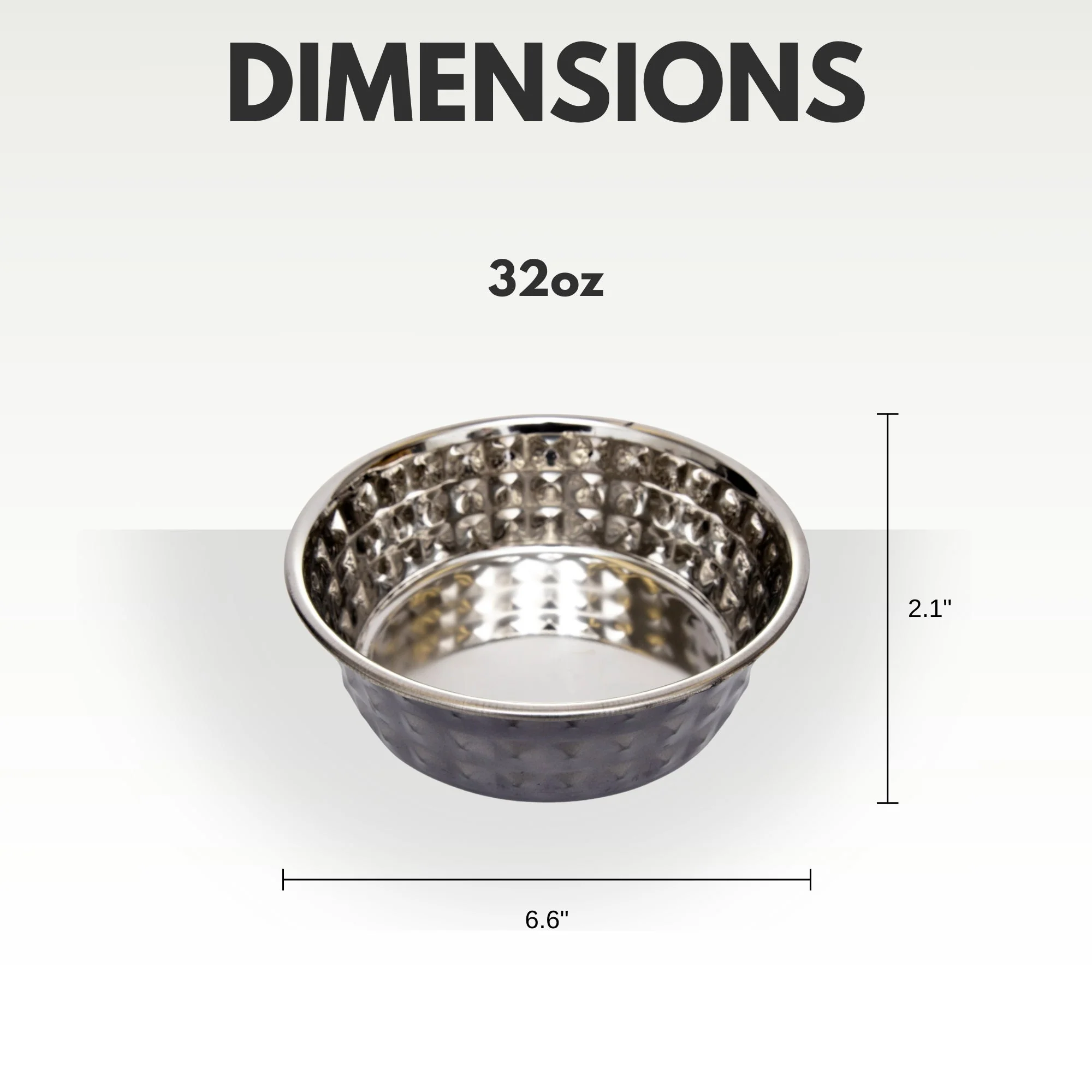Country Living Set of 2 Hammered Stainless Steel Dog Bowls – Black Pearl - Image 7