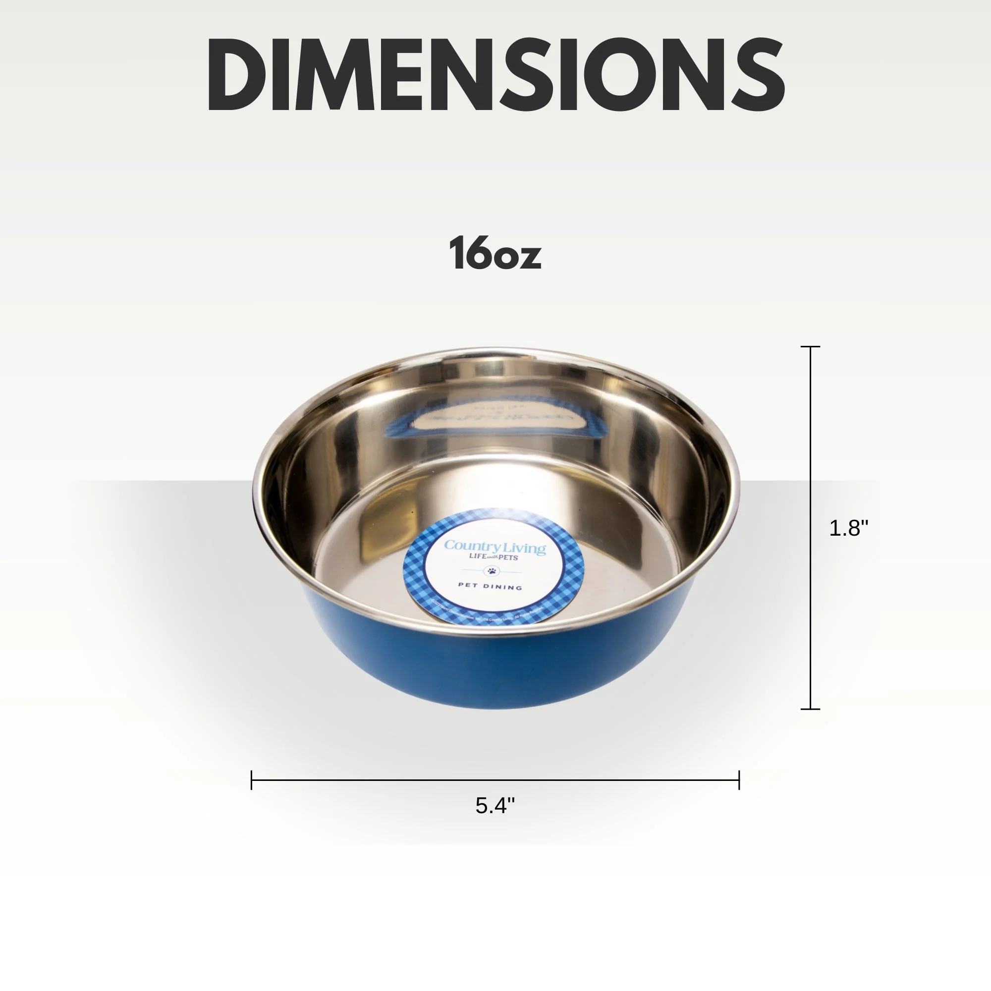 Country Living Set of 2 Heavy Gauge Stainless Steel Dog Bowls - Perfect for Food & Water - Image 16