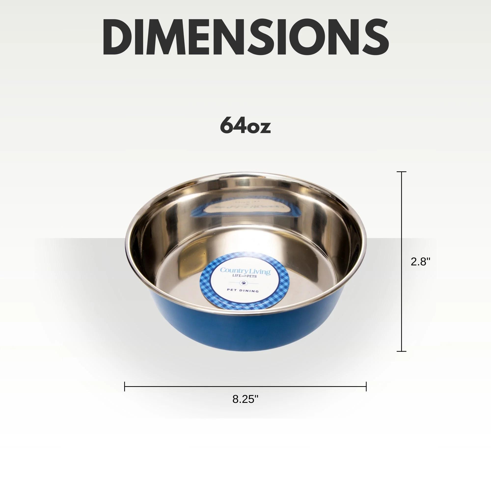 Country Living Set of 2 Heavy Gauge Stainless Steel Dog Bowls - Perfect for Food & Water - Image 17