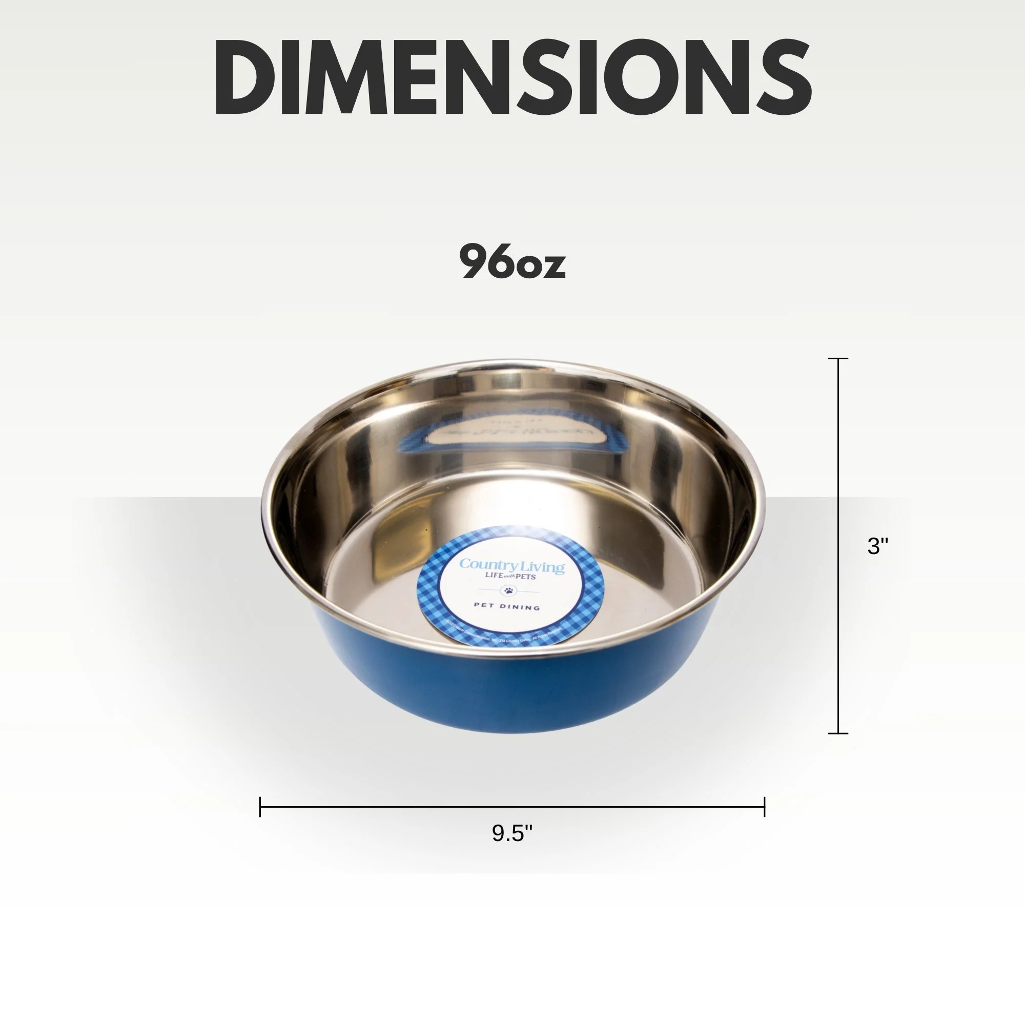 Country Living Set of 2 Heavy Gauge Stainless Steel Dog Bowls - Perfect for Food & Water - Image 18