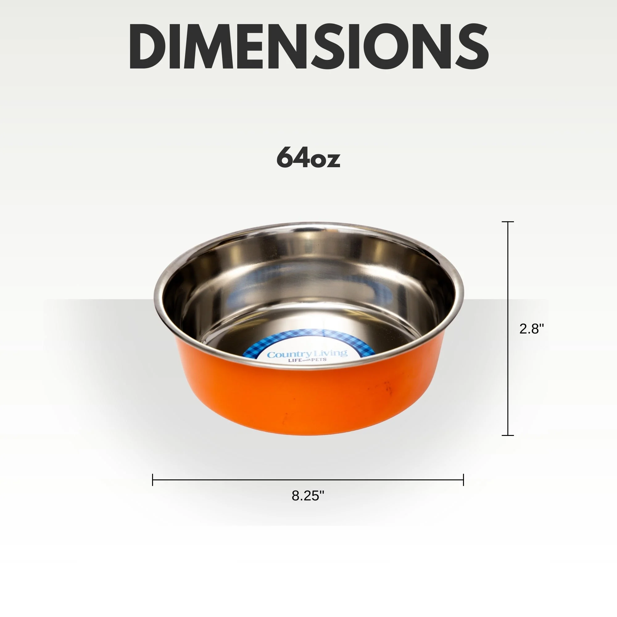 Country Living Set of 2 Heavy Gauge Stainless Steel Dog Bowls - Perfect for Food & Water - Image 20