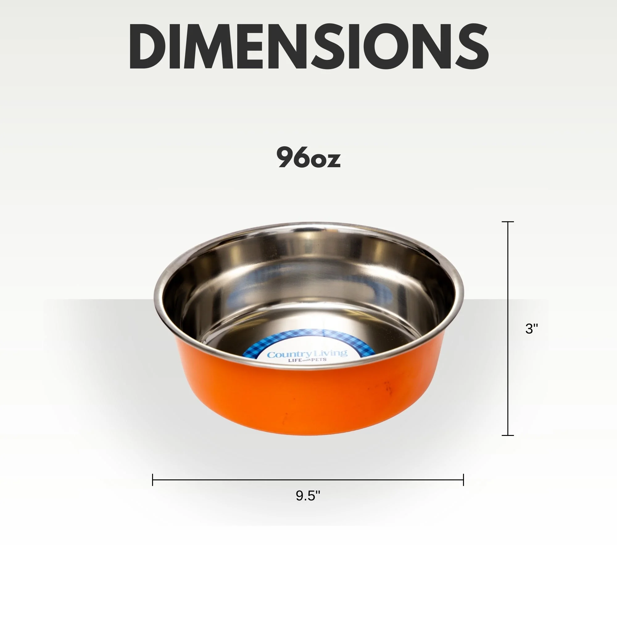 Country Living Set of 2 Heavy Gauge Stainless Steel Dog Bowls - Perfect for Food & Water - Image 21