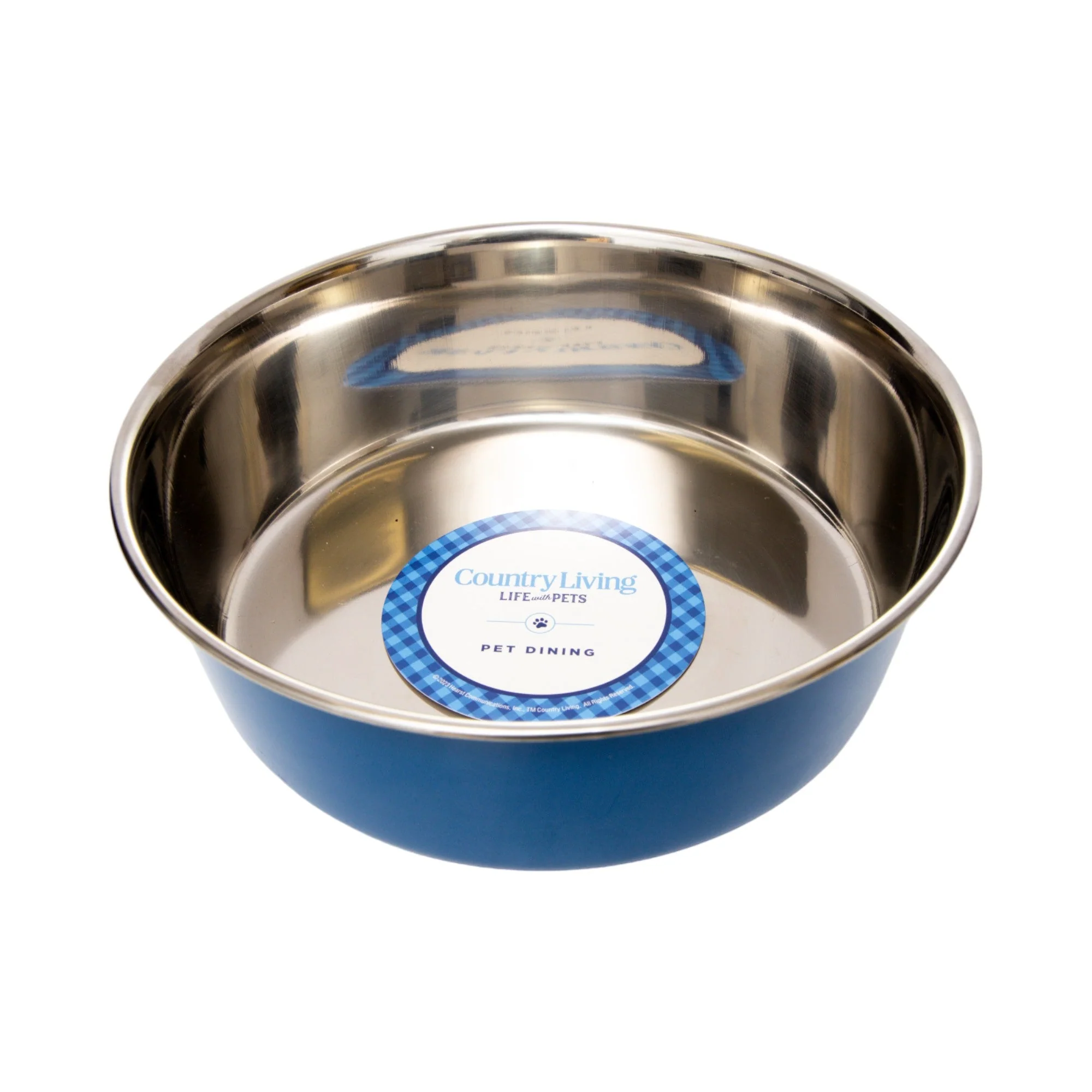 Country Living Set of 2 Heavy Gauge Stainless Steel Dog Bowls - Perfect for Food & Water - Image 3
