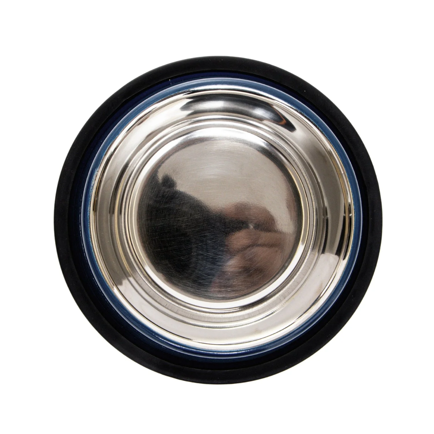 Country Living Set of 2 Ribbed Non-Slip Pet Bowls – Poseidon Blue - Image 6