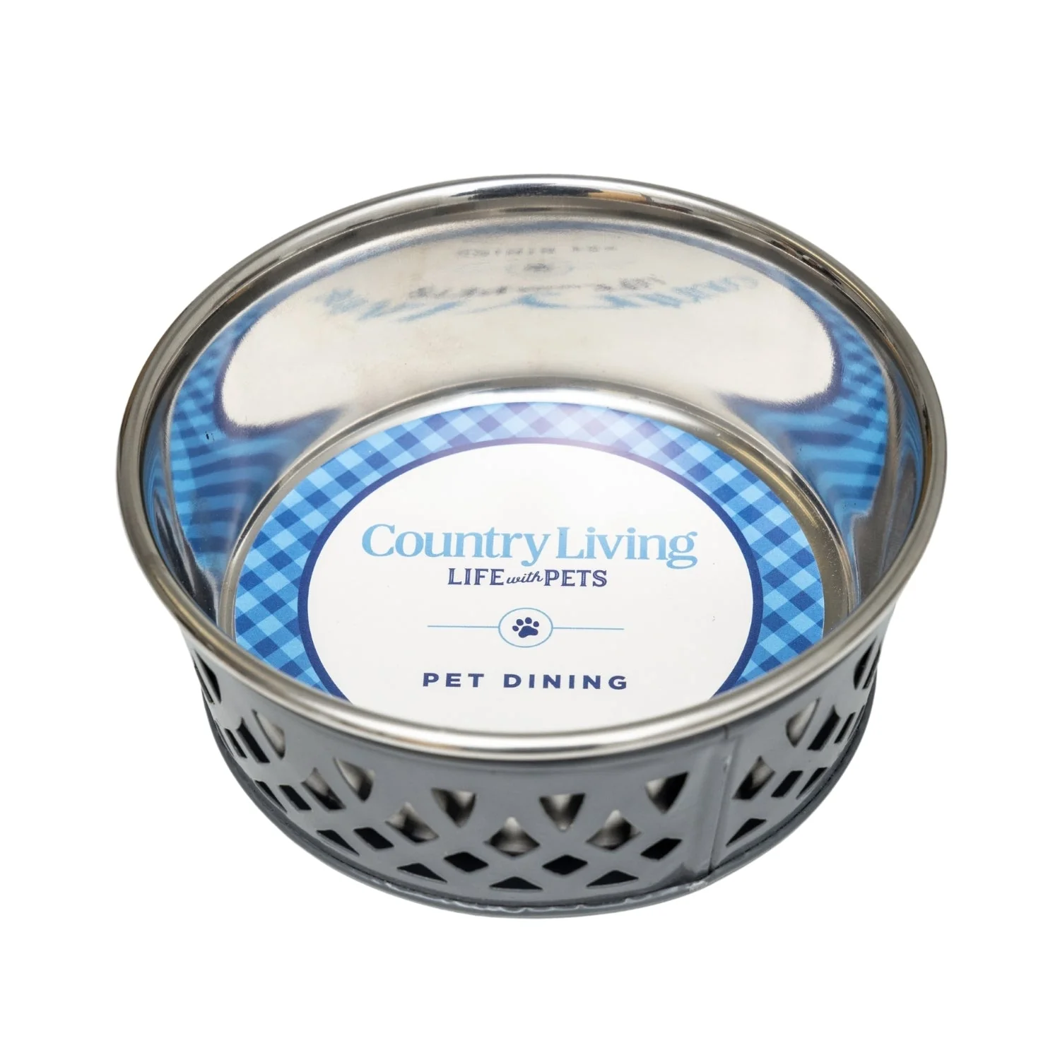 Country Living Set of 2 Stainless Steel Dog Bowls – Farmhouse Style, Ideal for Small to Medium Dogs - Image 15