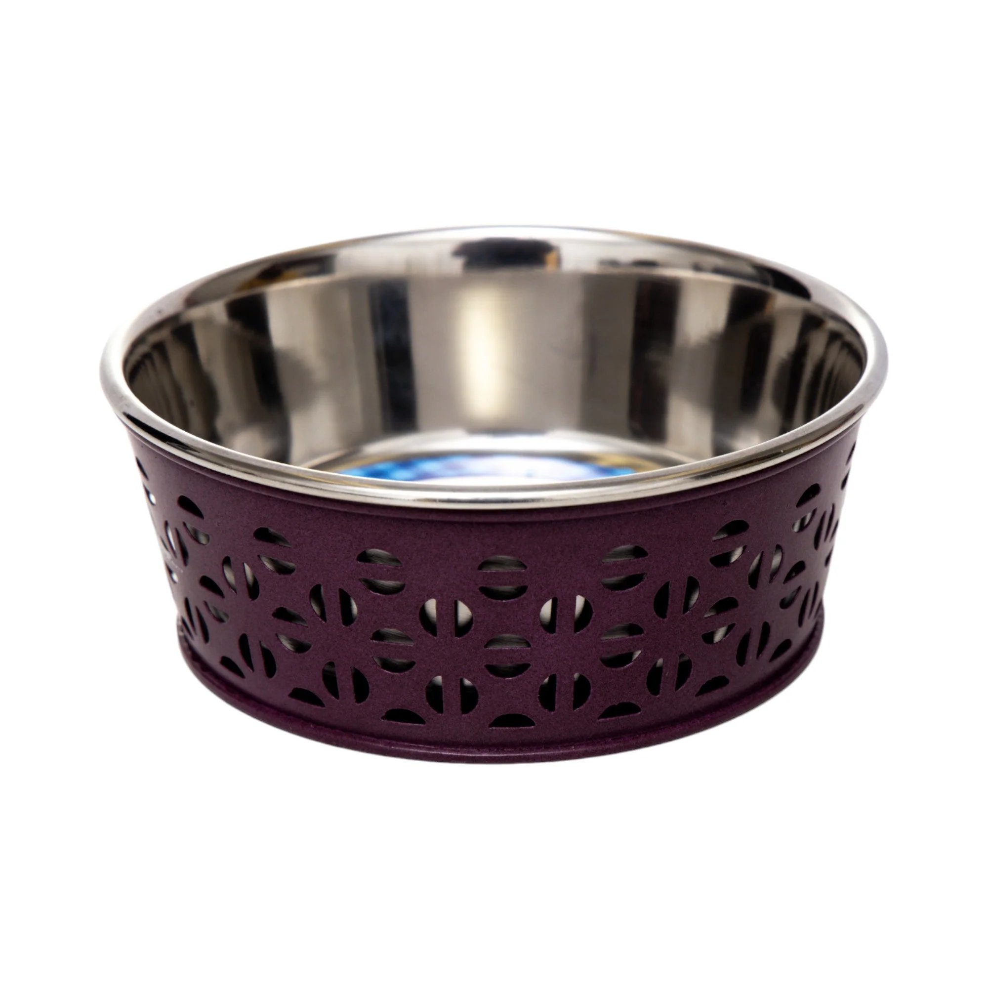 Country Living Set of 2 Stainless Steel Dog Bowls – Farmhouse Style, Ideal for Small to Medium Dogs - Image 4