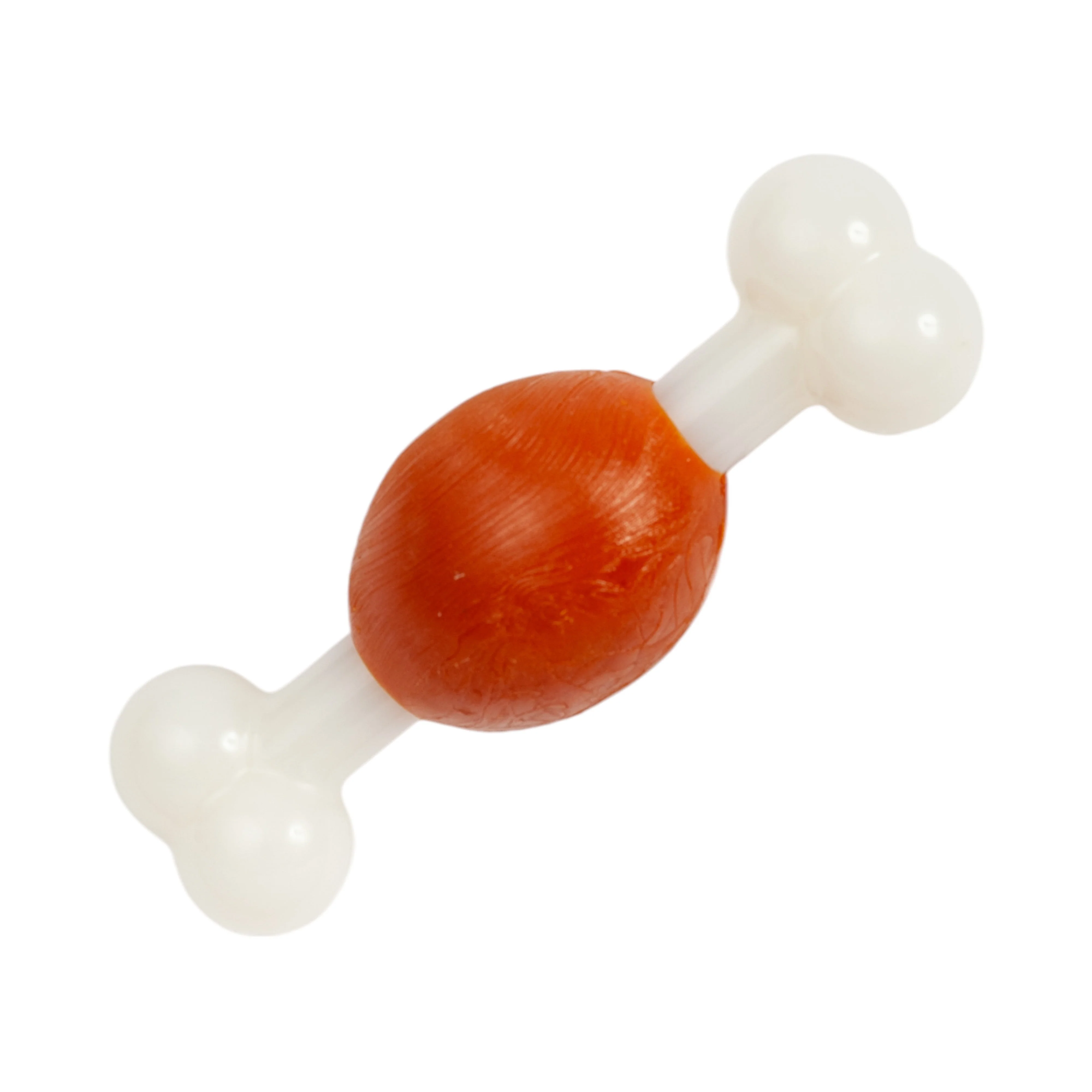 Country Living TPR & Nylon Bone Dog Chew Toy - Beef-Flavored, Ideal for Small Dogs - Image 2