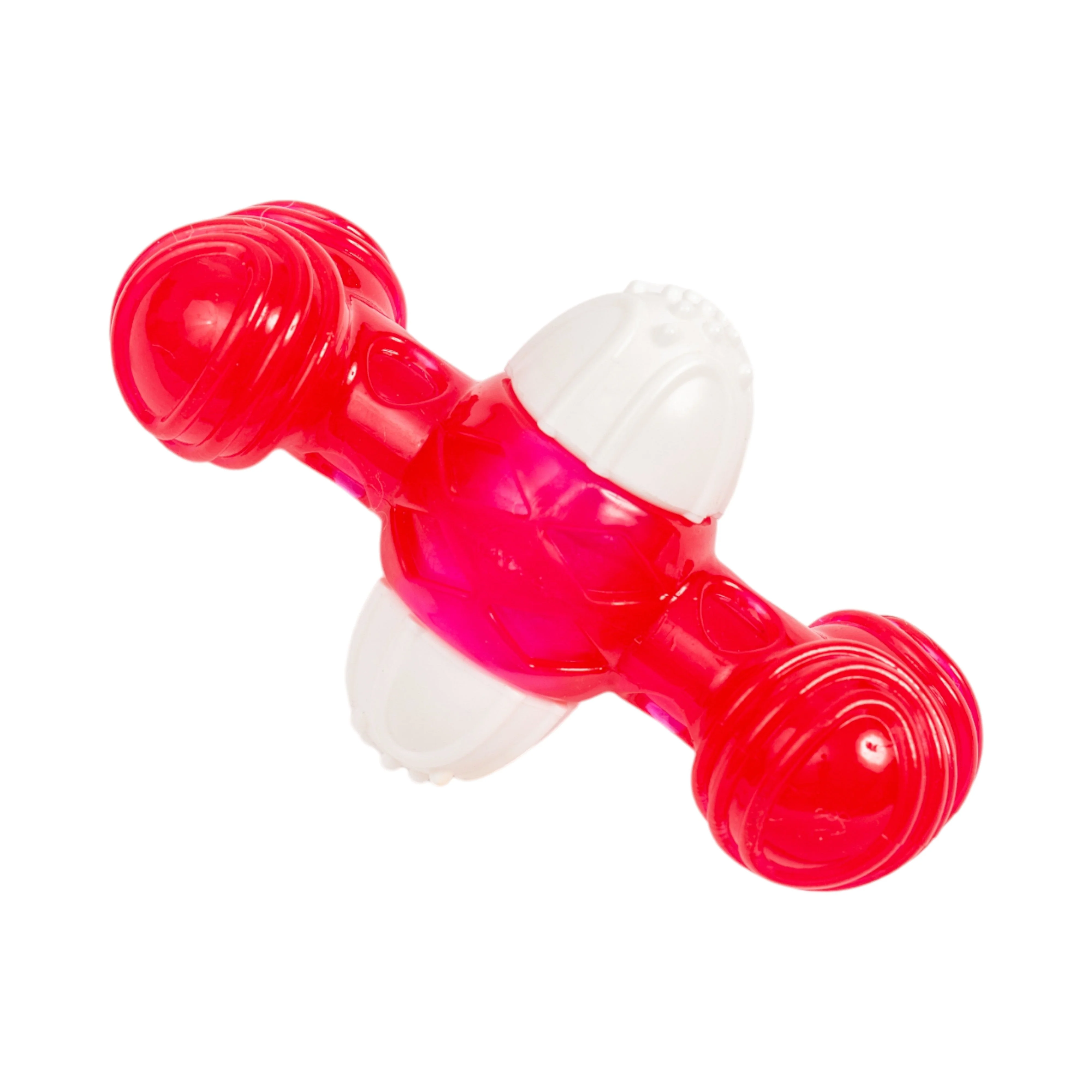 Country Living TPR & Nylon Quacker Bone Chew Toy for Dogs – with Engaging Quacking Sound - Image 3