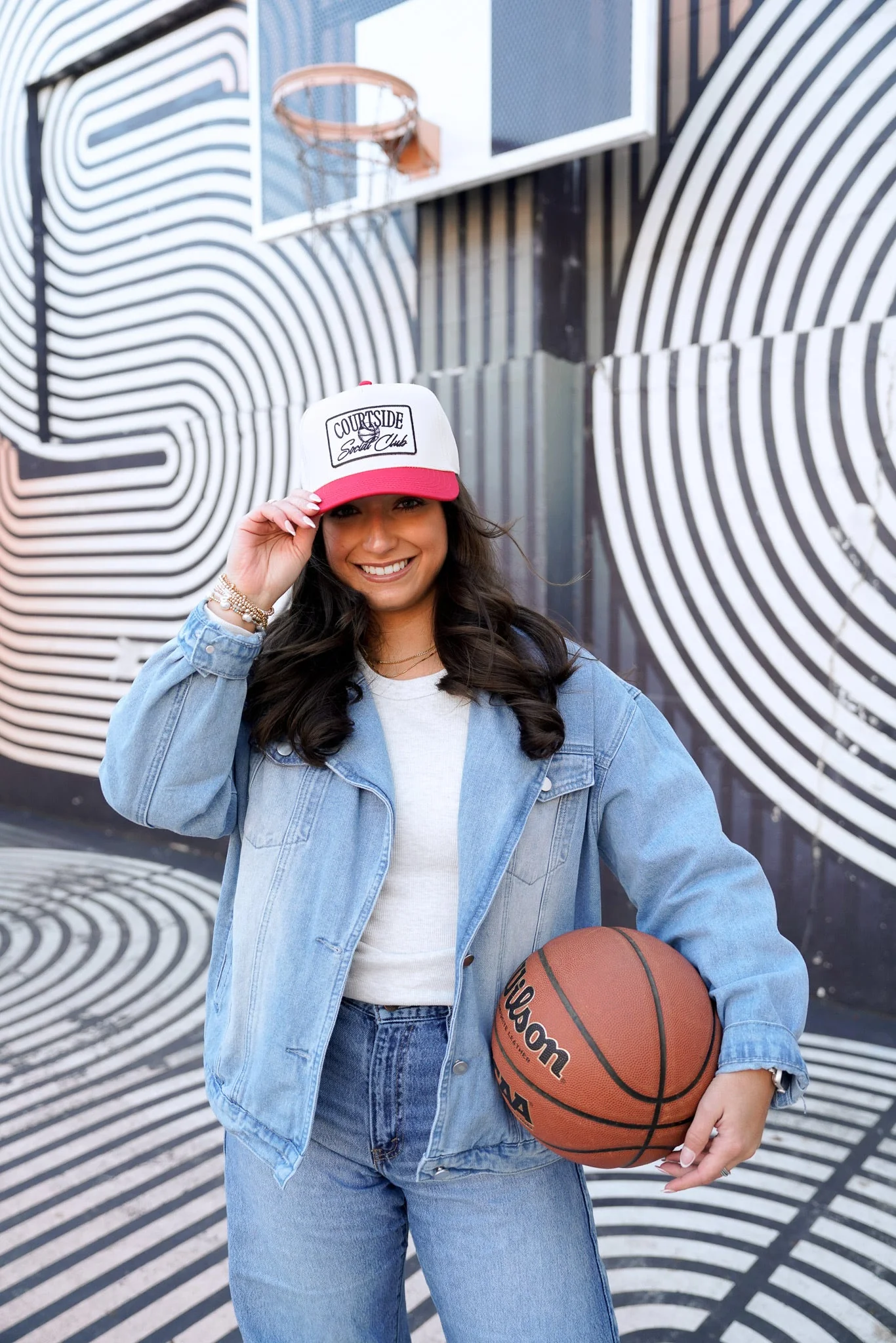 Courtside Social Club - Vintage Trucker Hat - Image 5