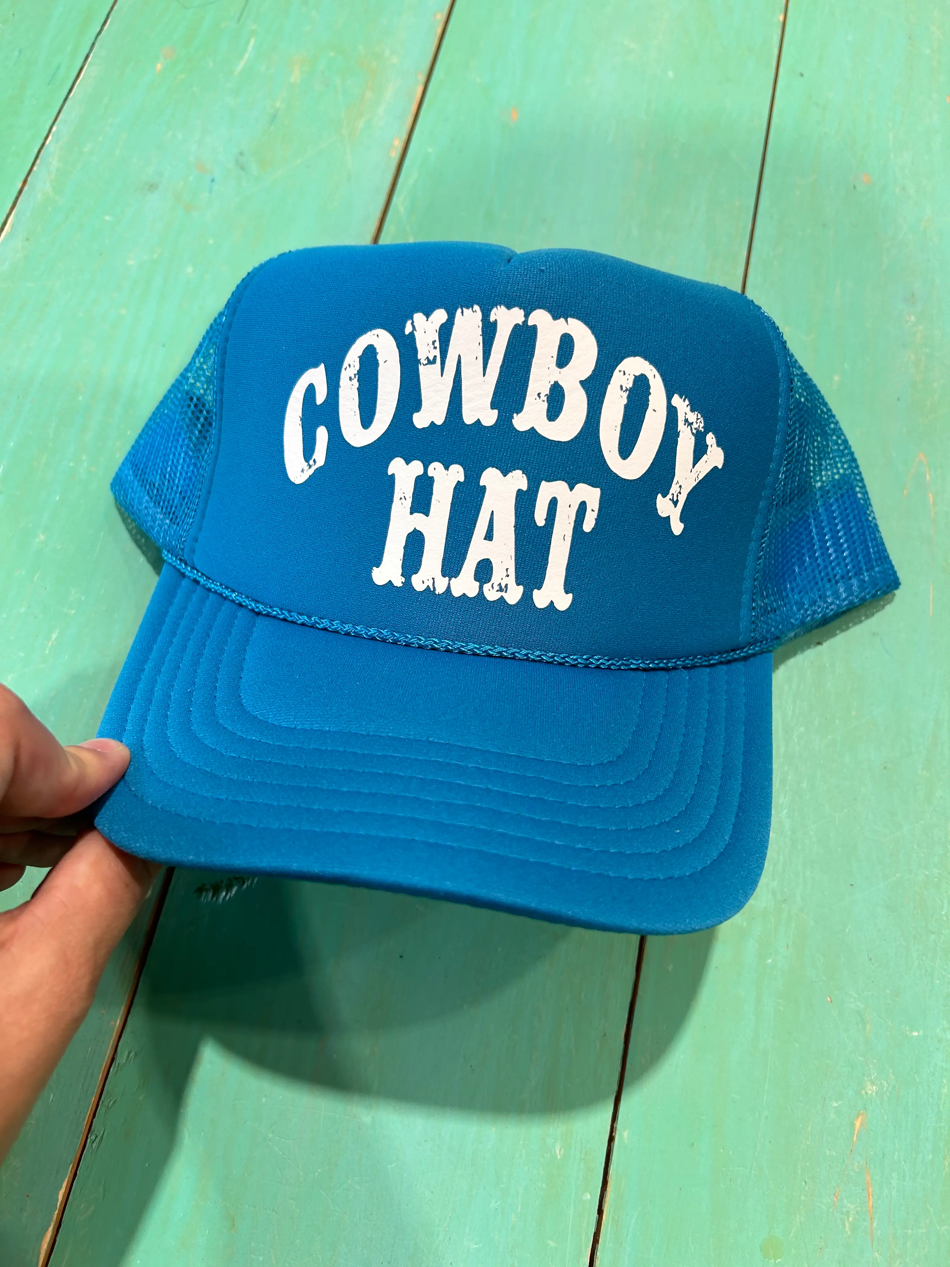 Cowboy Hat Trucker Hat - Image 3