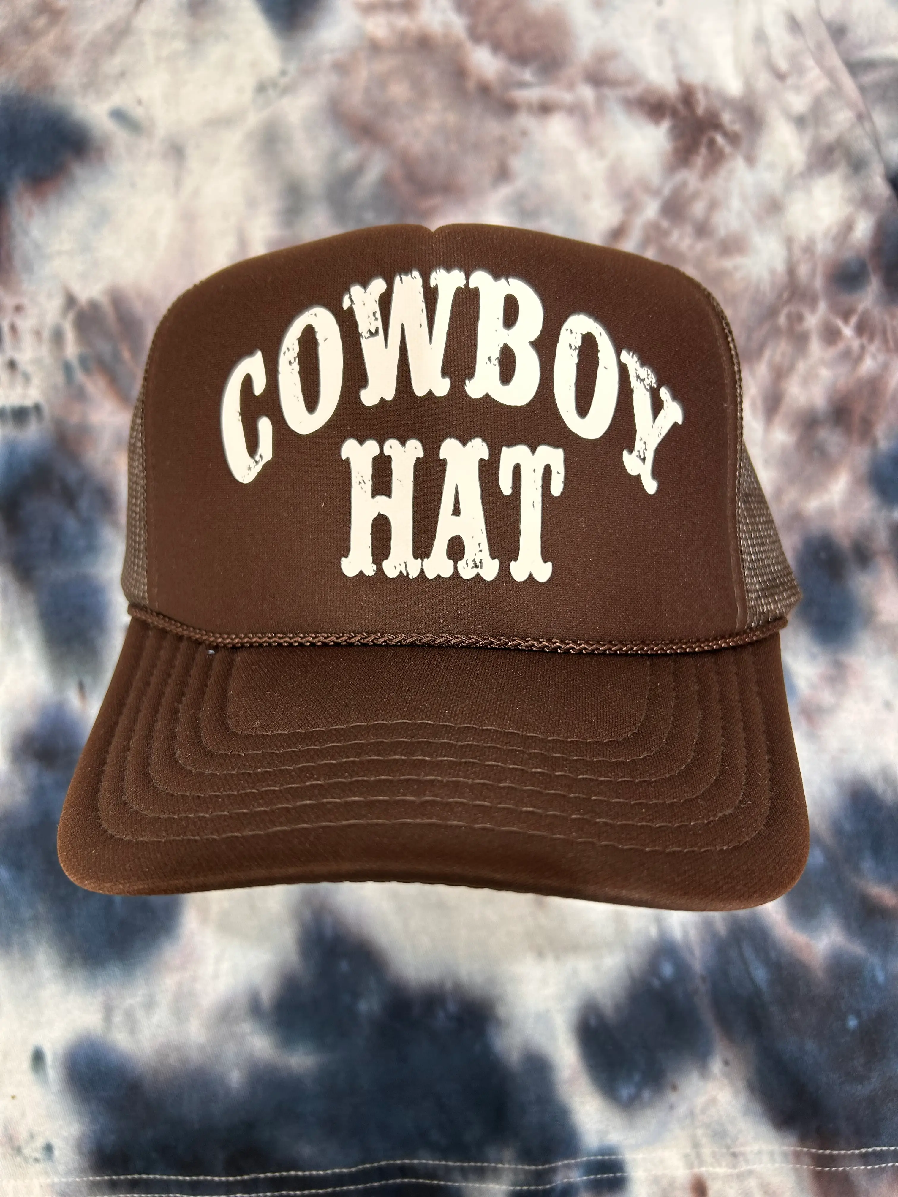 Cowboy Hat Trucker Hat - Image 4