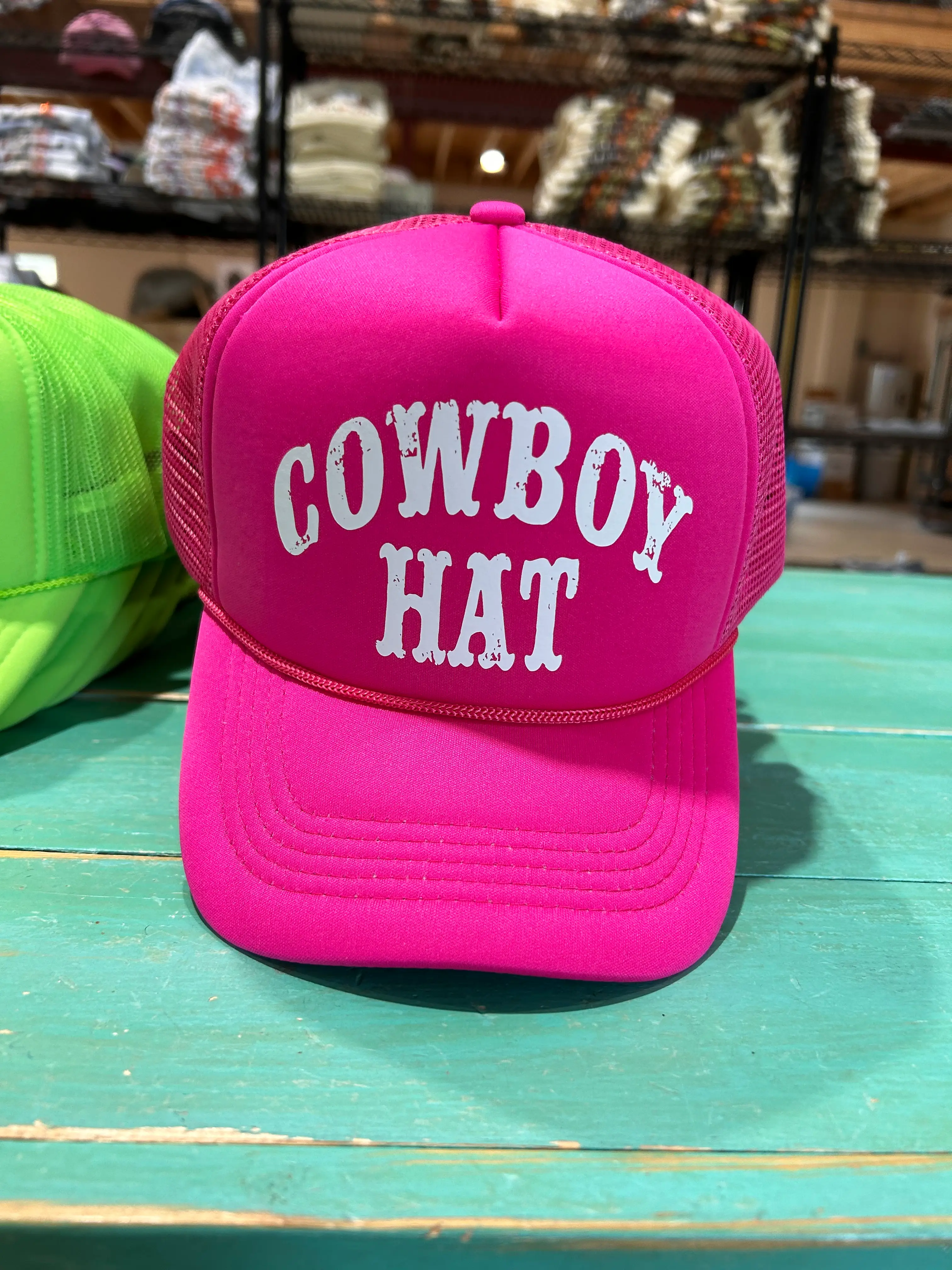 Cowboy Hat Trucker Hat - Image 7