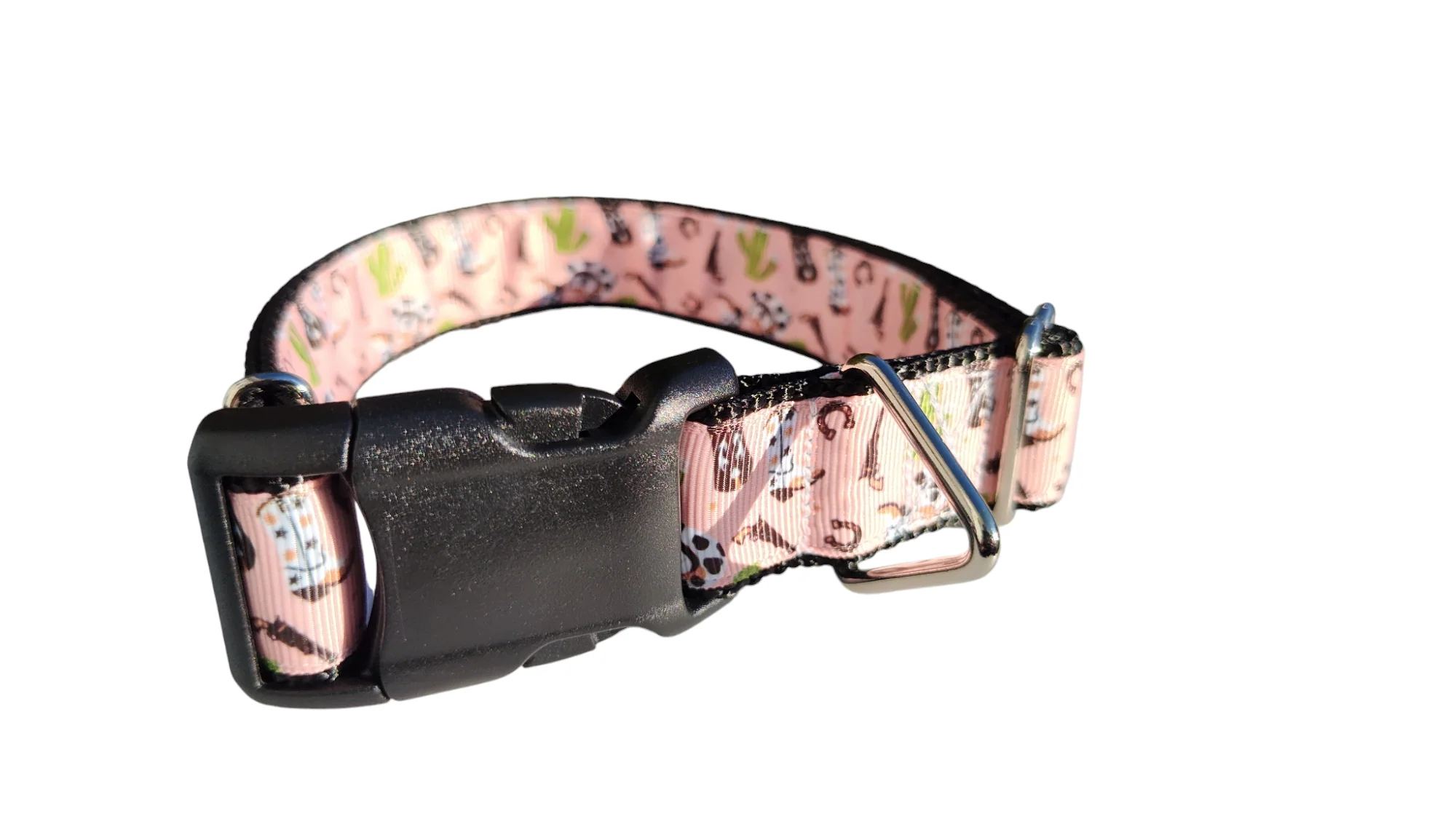 Cowboy Western Wear Nylon Dog Collar - Image 2