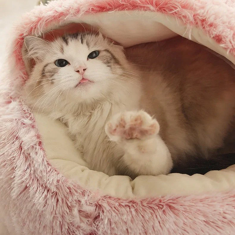 cozy cocon pet bed - Image 3