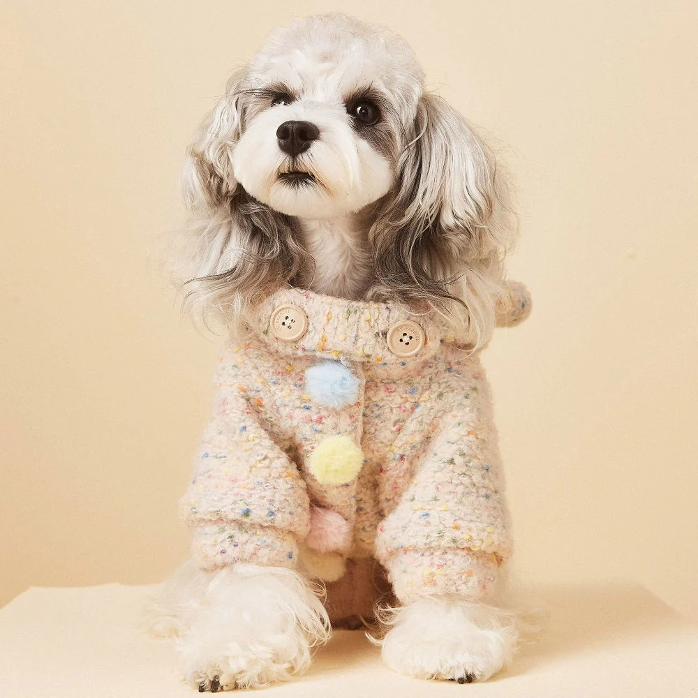 Cozy Knit Dog Sweater - Image 4
