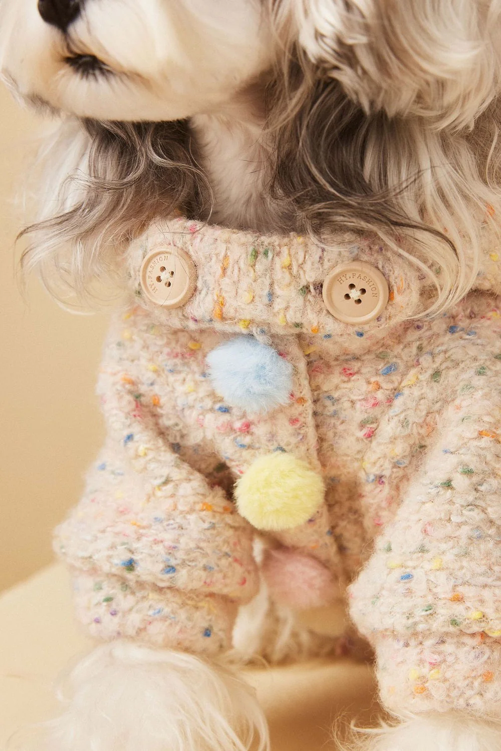 Cozy Knit Dog Sweater - Image 6