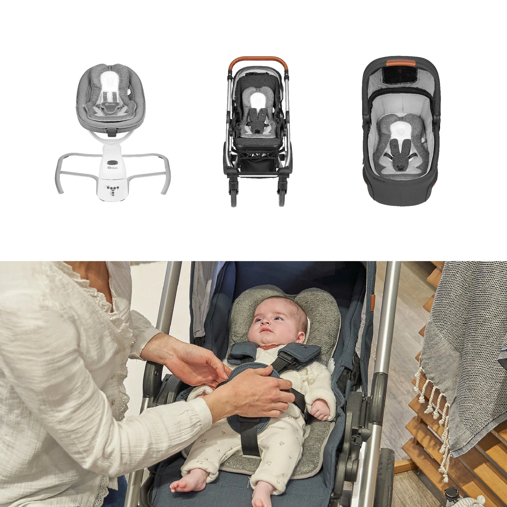 Cozymorpho Infant Stroller & Seat Insert - Image 4