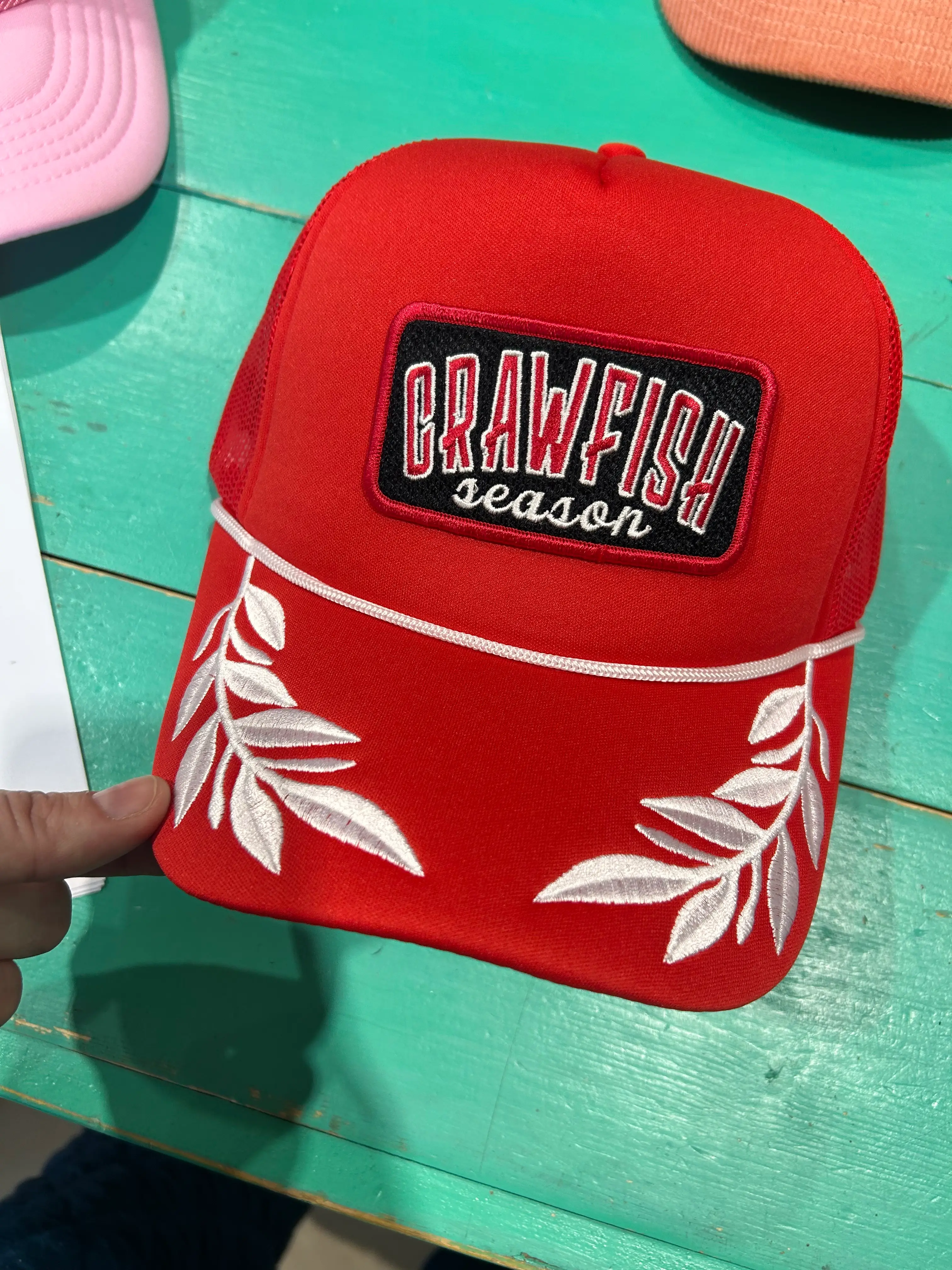Crawfish Season Patch Hat - Image 2