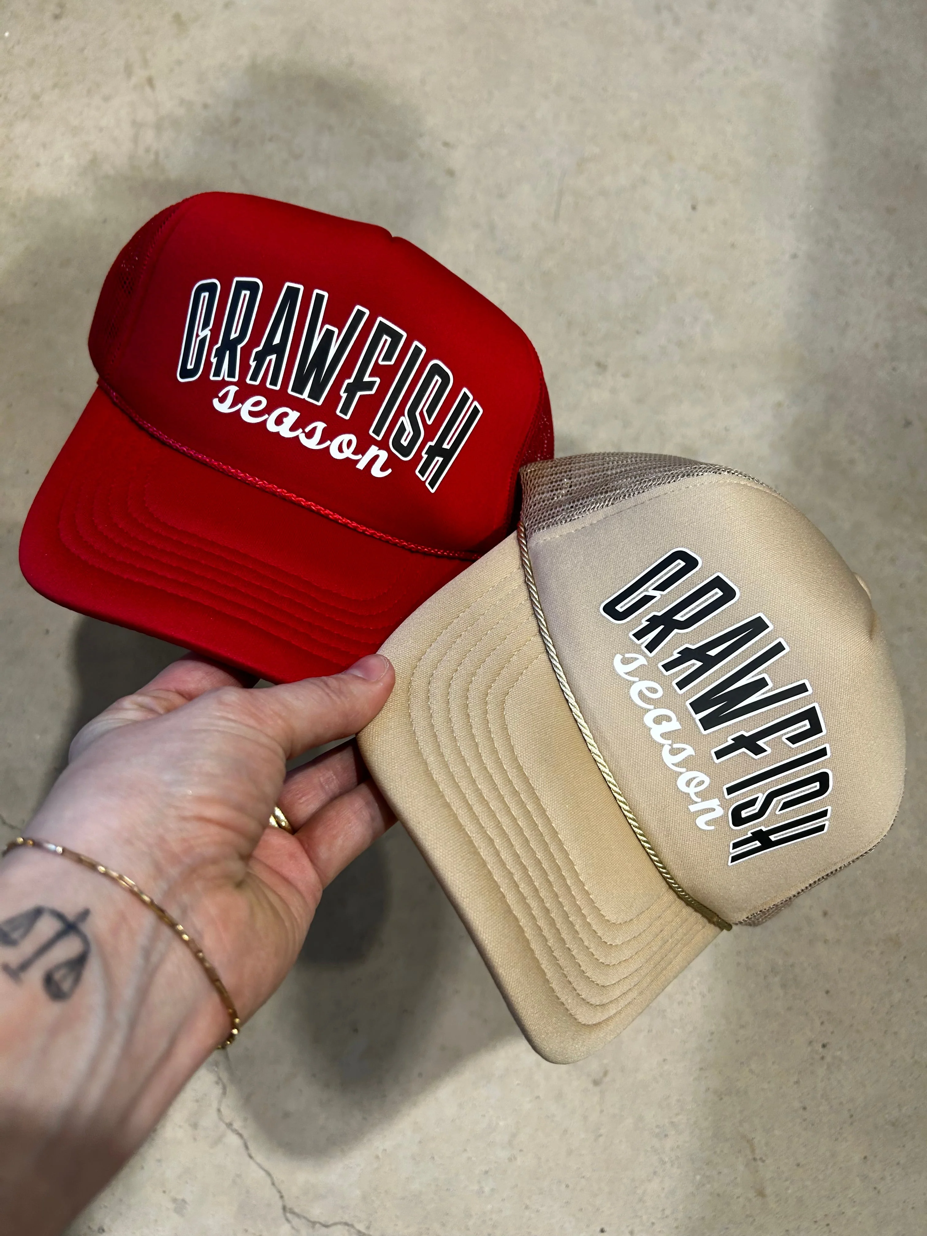 Crawfish SZN Printed Trucker - Image 2