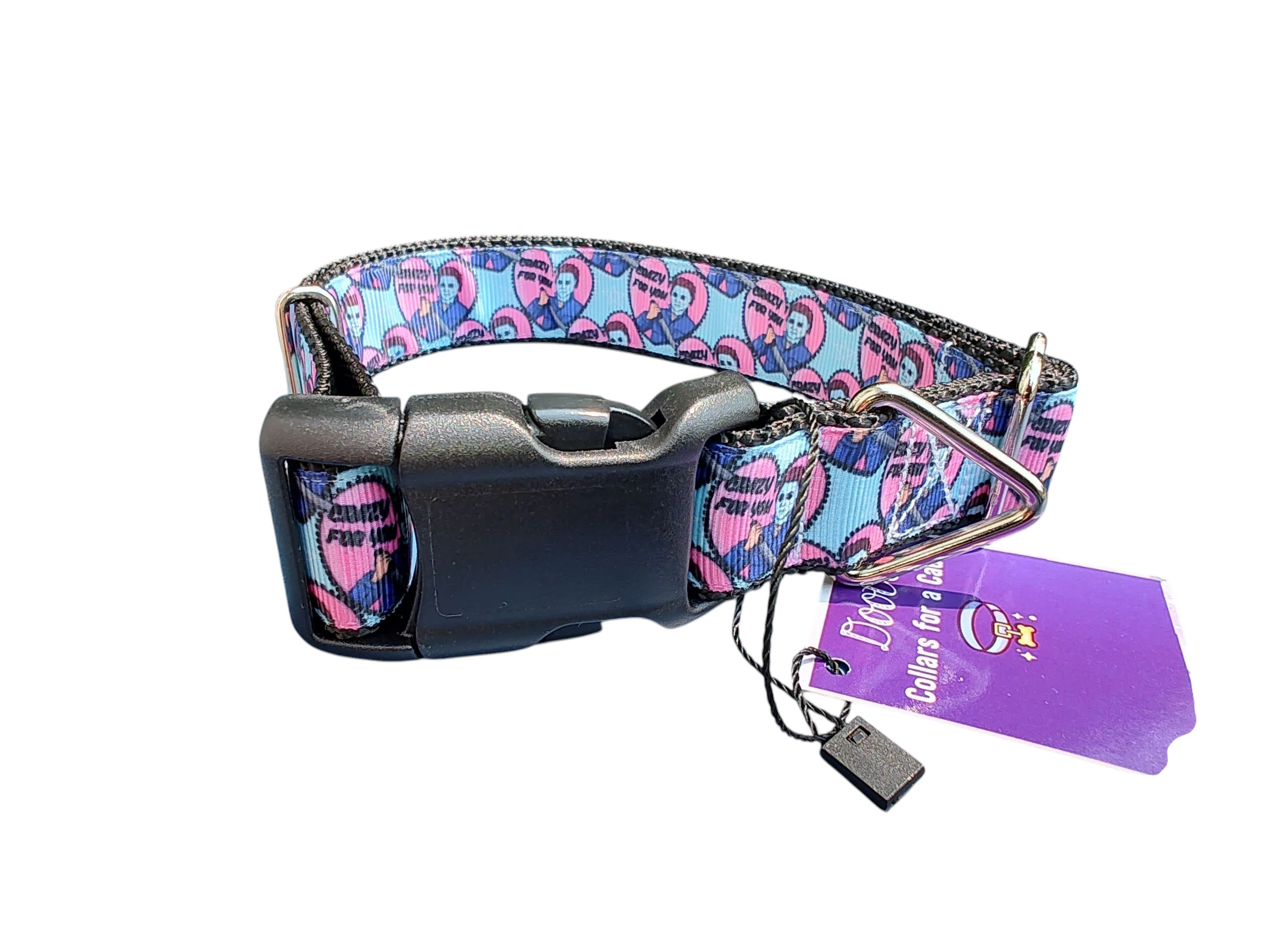 Crazy For You Nylon Dog Collar - Image 2