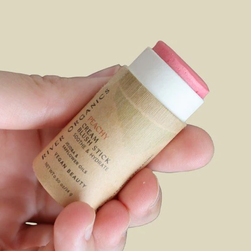 Creamy Vegan Blush Stick -  Peachy - Image 5
