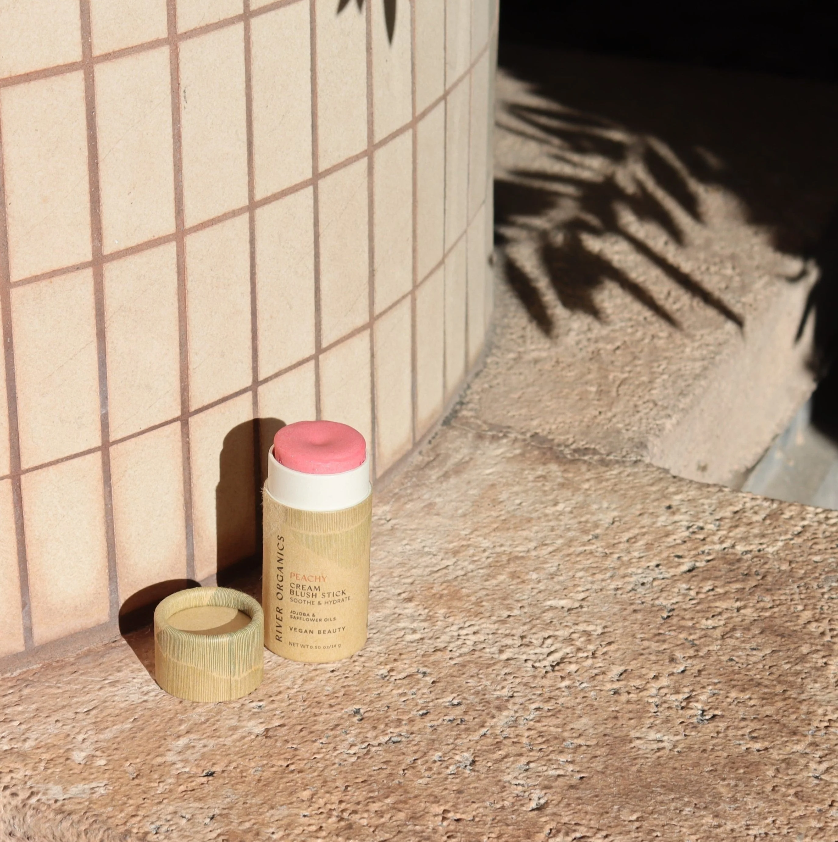 Creamy Vegan Blush Stick -  Peachy - Image 7