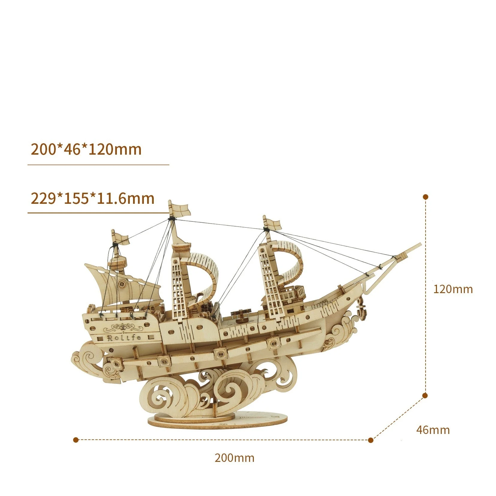 Creative 3d three-dimensional puzzle handmade - Image 10