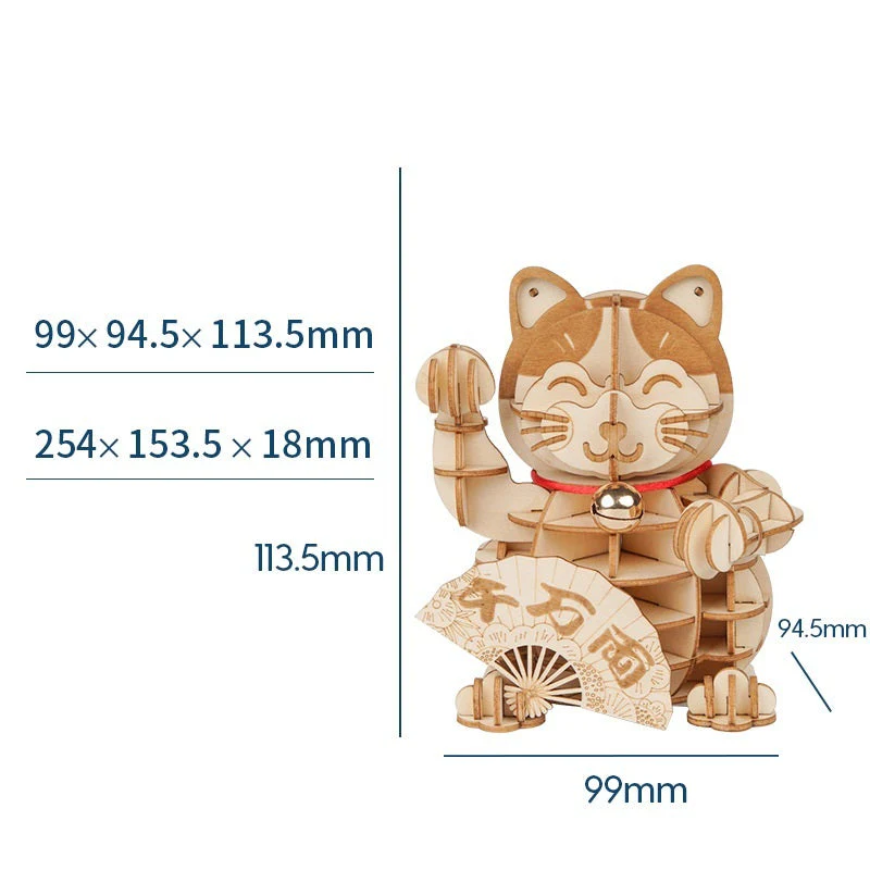 Creative 3d three-dimensional puzzle handmade - Image 3