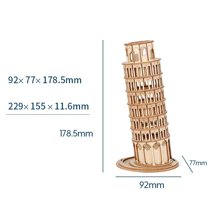 Creative 3d three-dimensional puzzle handmade - Image 4