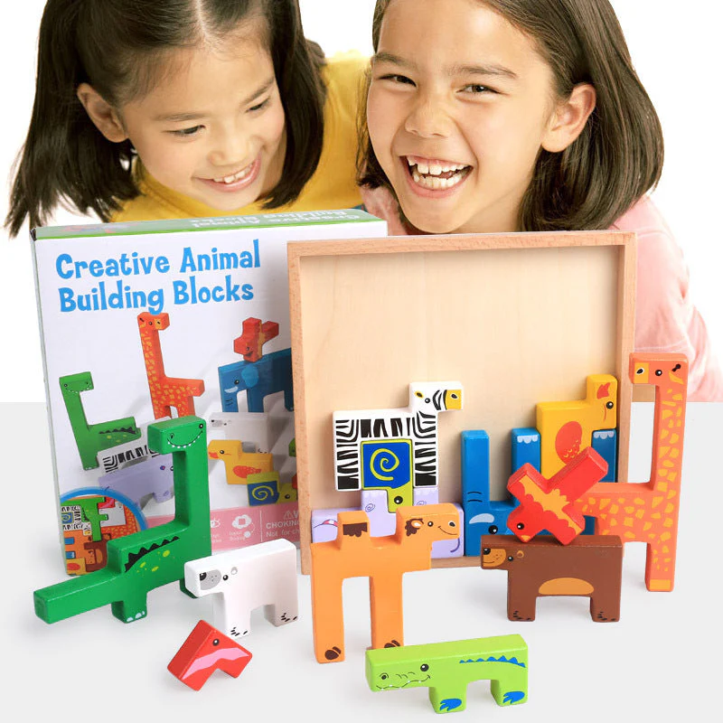 Creative Animal Puzzle ,Building Blocks - Image 3