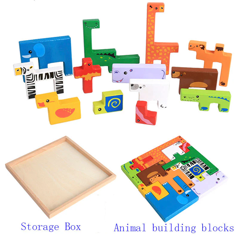 Creative Animal Puzzle ,Building Blocks - Image 4