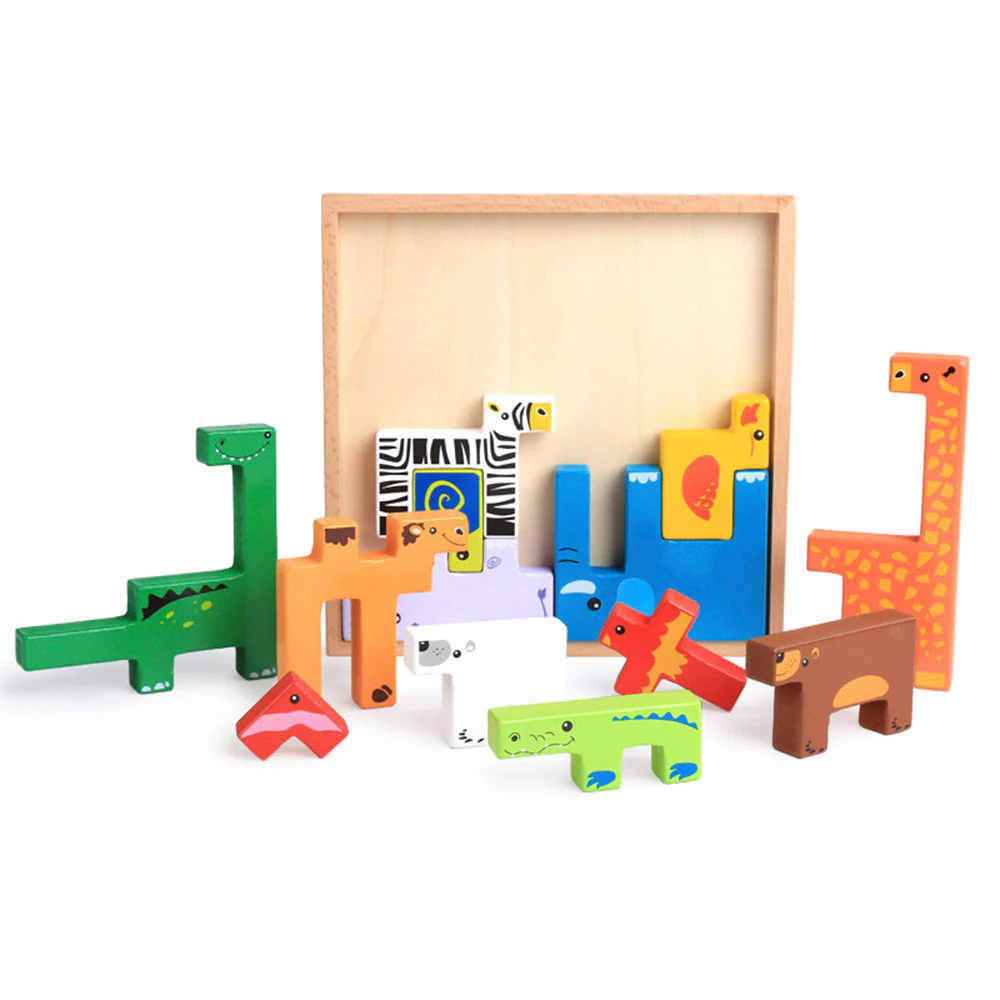 Creative Animal Puzzle ,Building Blocks - Image 5