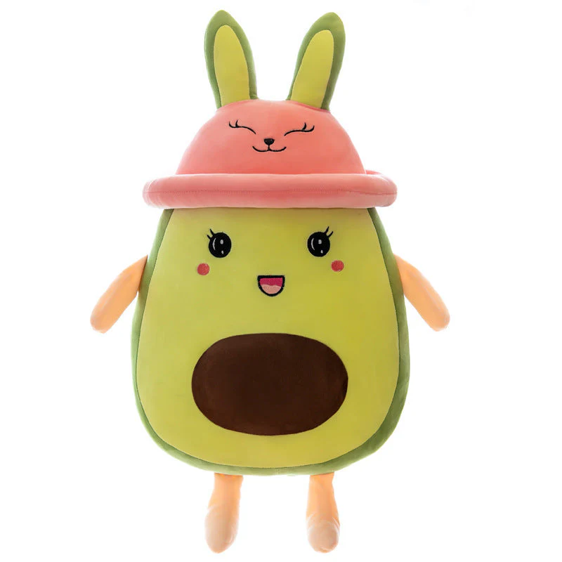 Creative Avocado Bunny Pillow Plush Toy Doll Girl Birthday Gift - Image 5