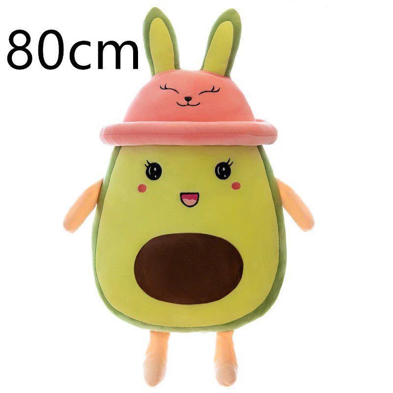 Creative Avocado Bunny Pillow Plush Toy Doll Girl Birthday Gift - Image 6
